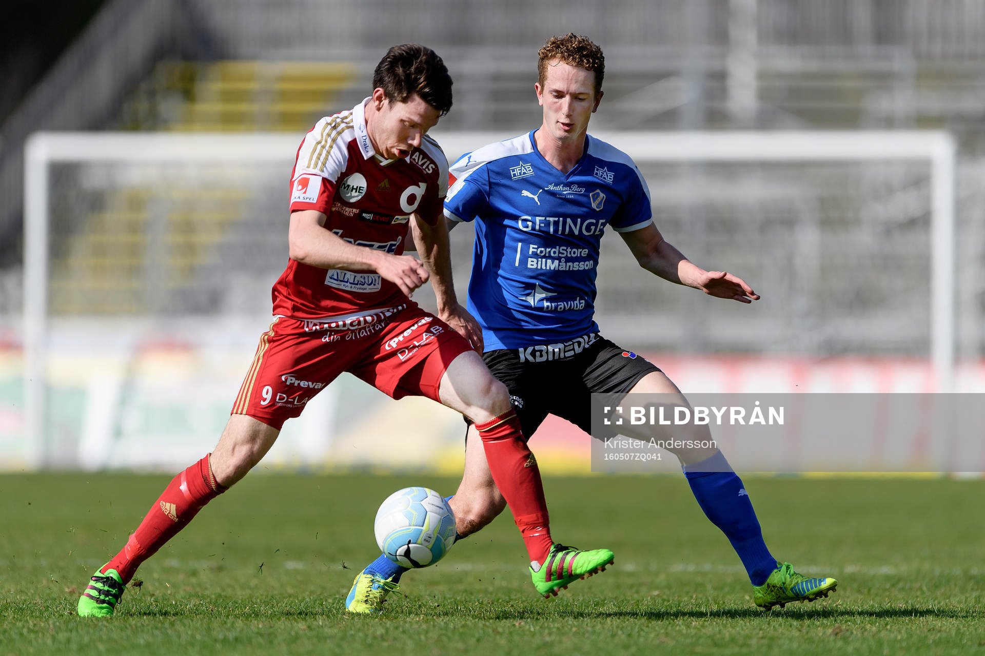 Degerfors Alexander Andersson och Halmstads Andreas