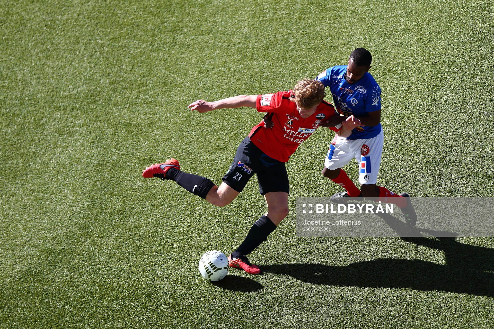 Trelleborgs Freddie Brorsson och Åtvidabergsspelare