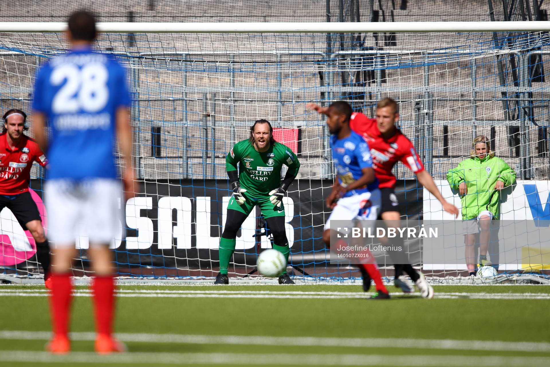 Trelleborgs målvakt Fredrik Persson
