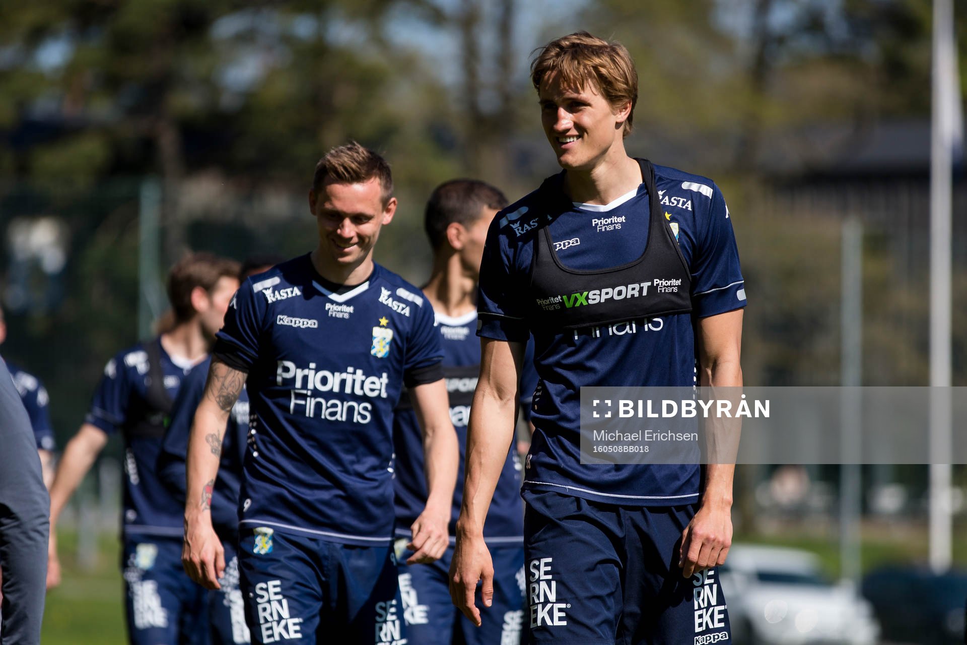 IFK Göteborgs Jakob Ankersen och Thomas Rogne