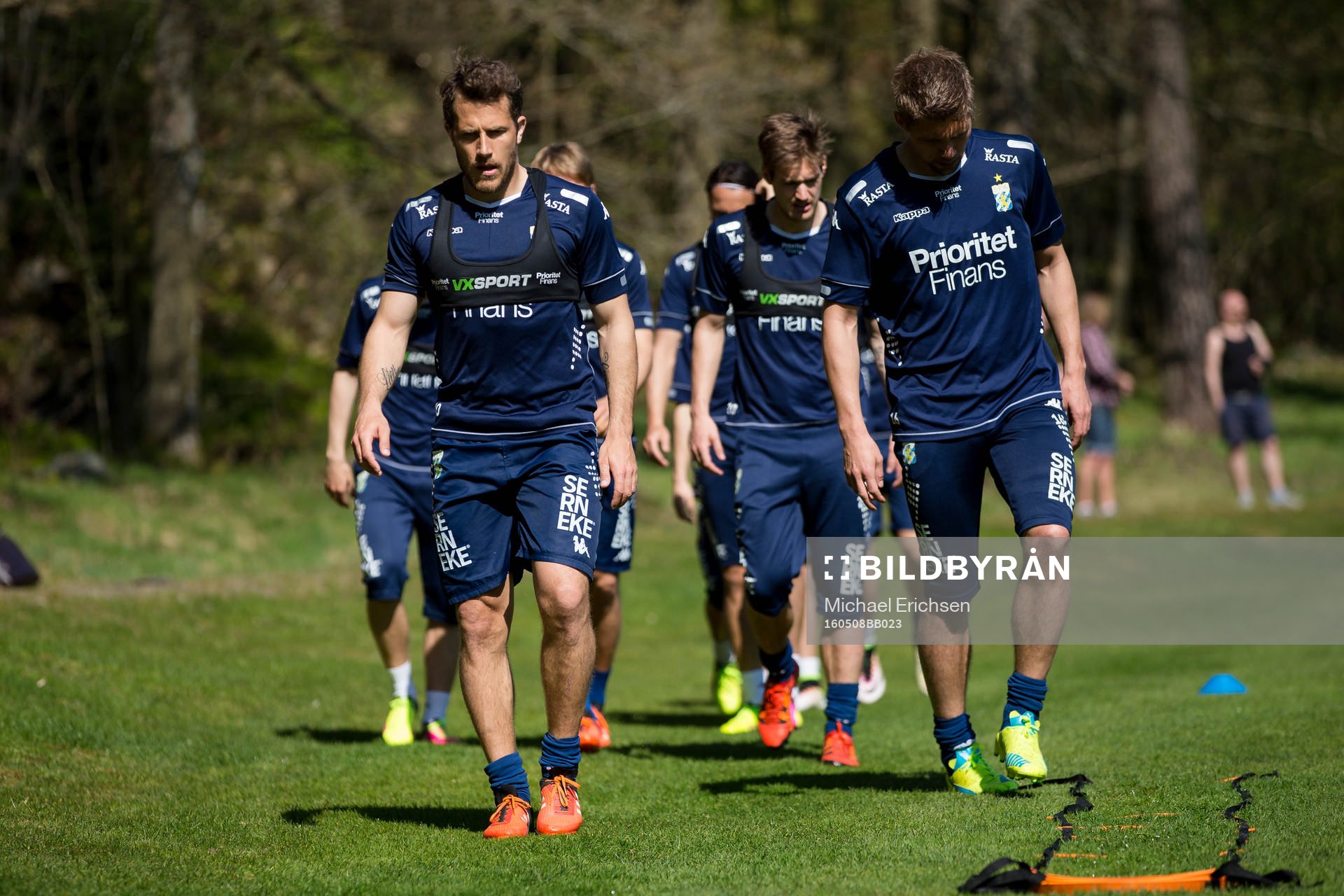 IFK Göteborgs Tobias Hysén och Mikael Boman
