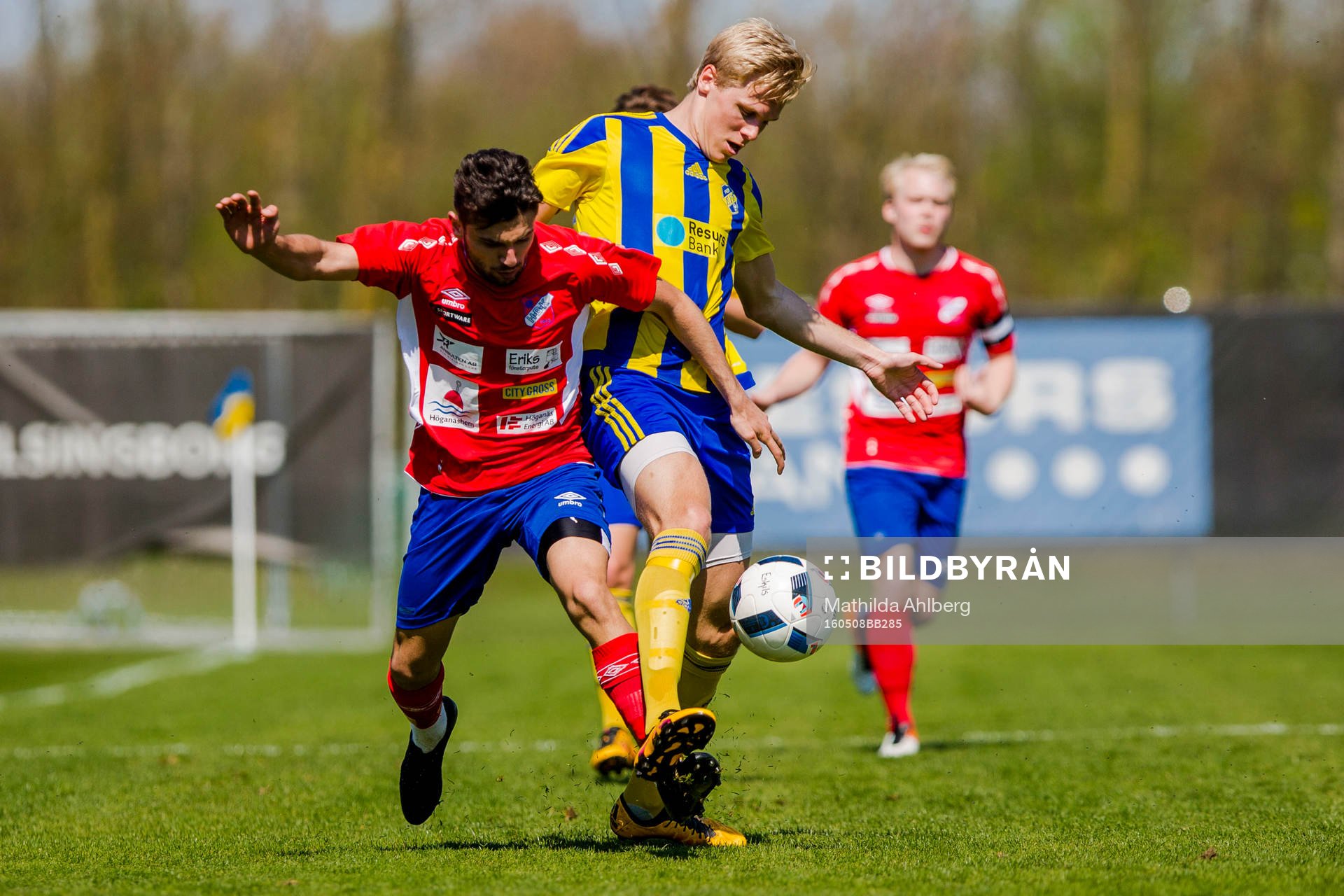 Höganäs Radwan Shaker och Eskilsminnes Jonatan Persson
