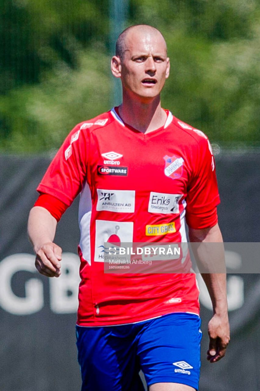 Höganäs spelande  tränare Jakob Augustsson