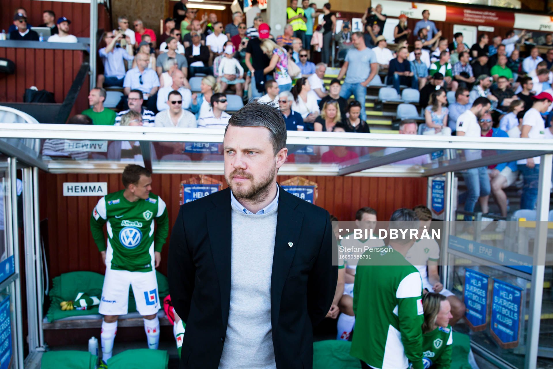 Jönköpings tränare Jimmy Thelin