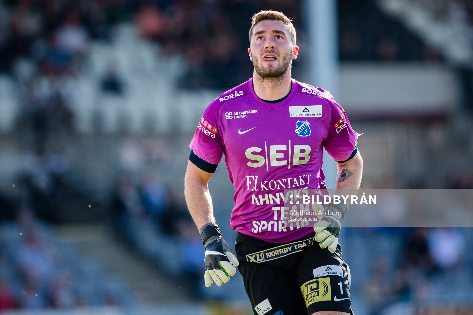Norrbys målvakt Mergim Krasniqi