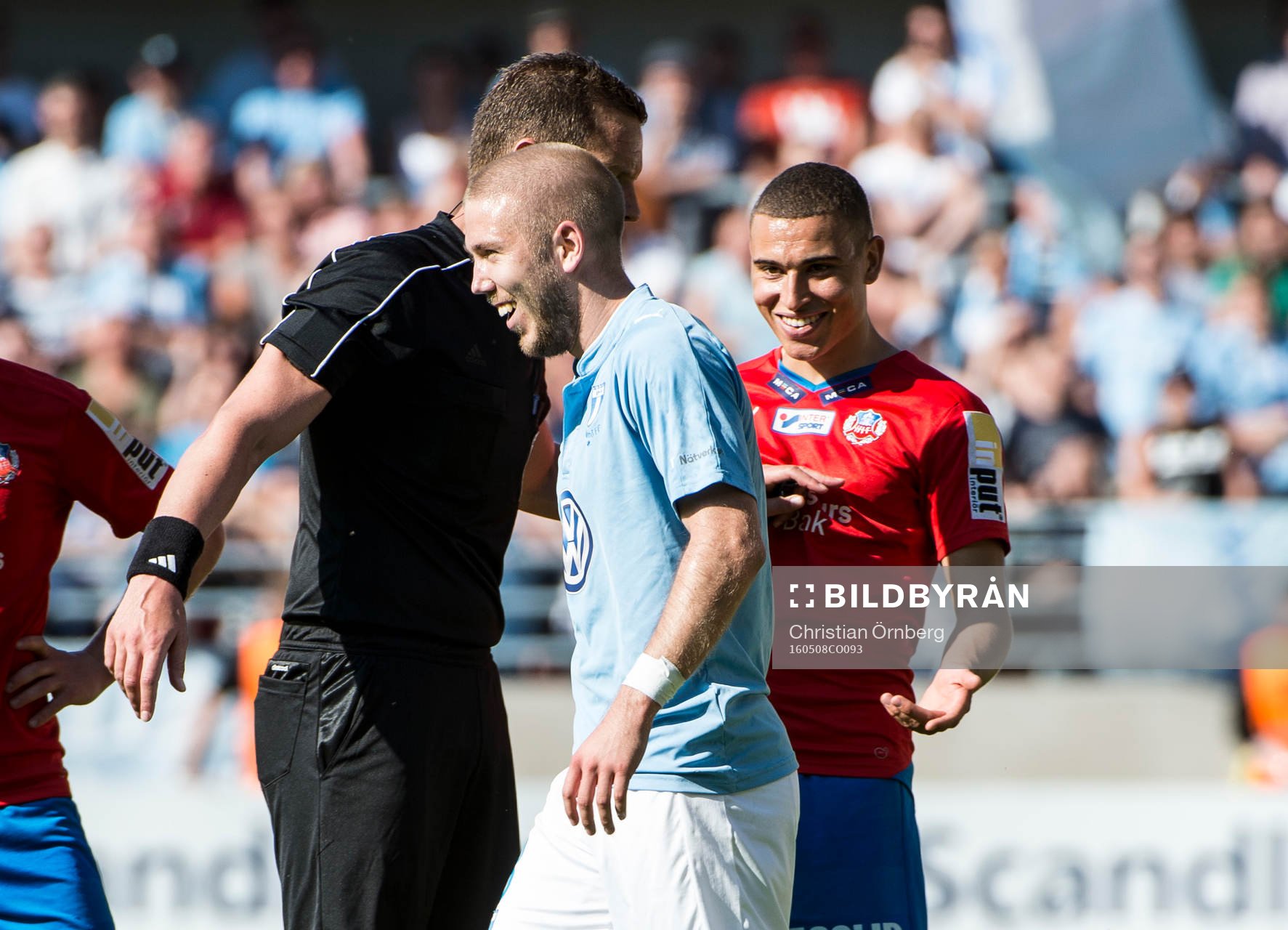 Helsingborgs Jordan Larsson hånar Malmö FFs Anton