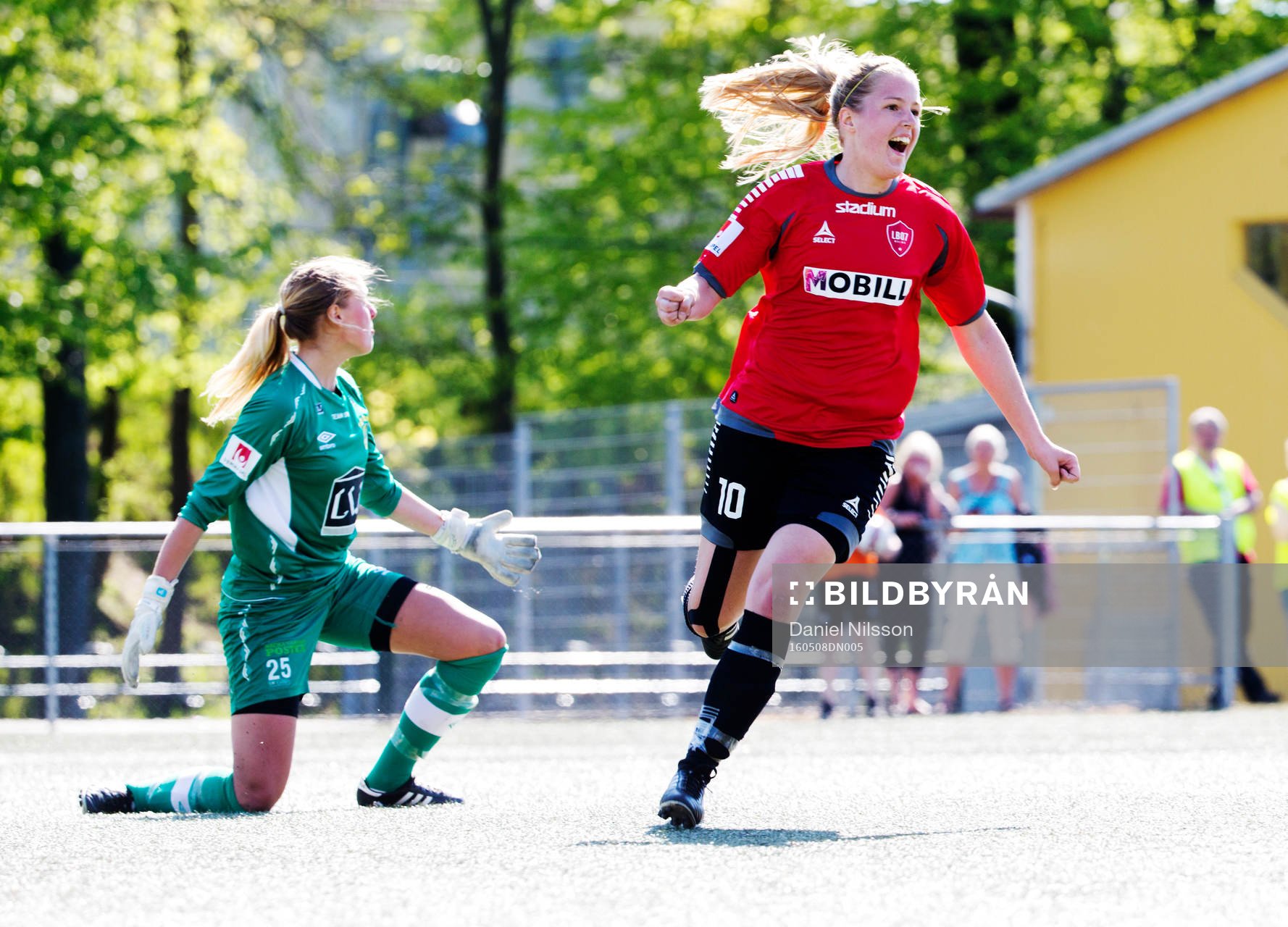 s Michaela Johnsson jublar