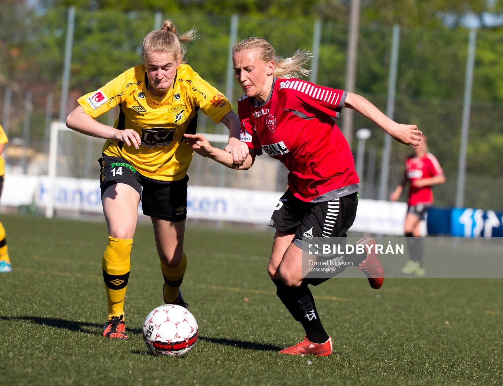 s Sofia Wännerdahl och Ältas Natalia Fuentes