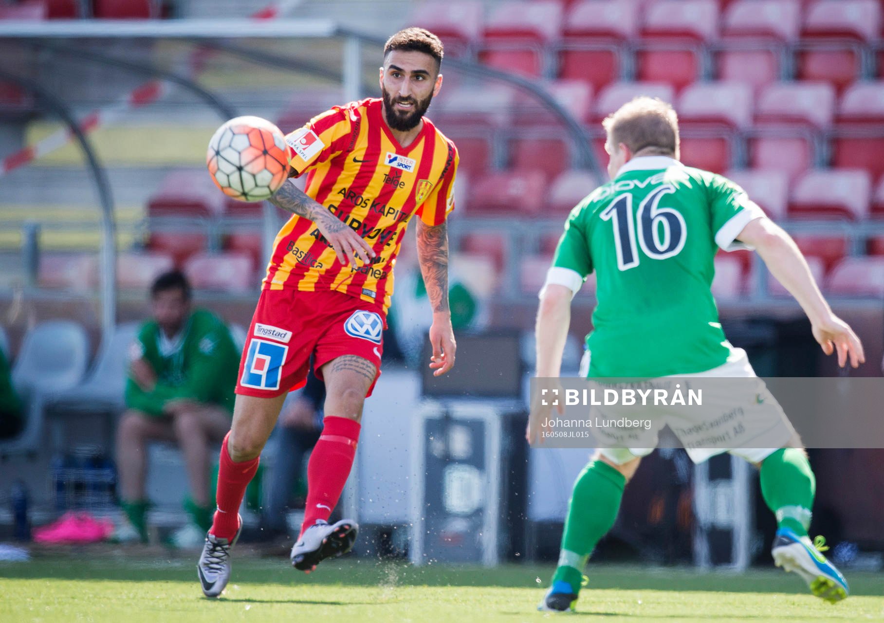Syrianskas Charbel Georges utmanar Ljungskiles David