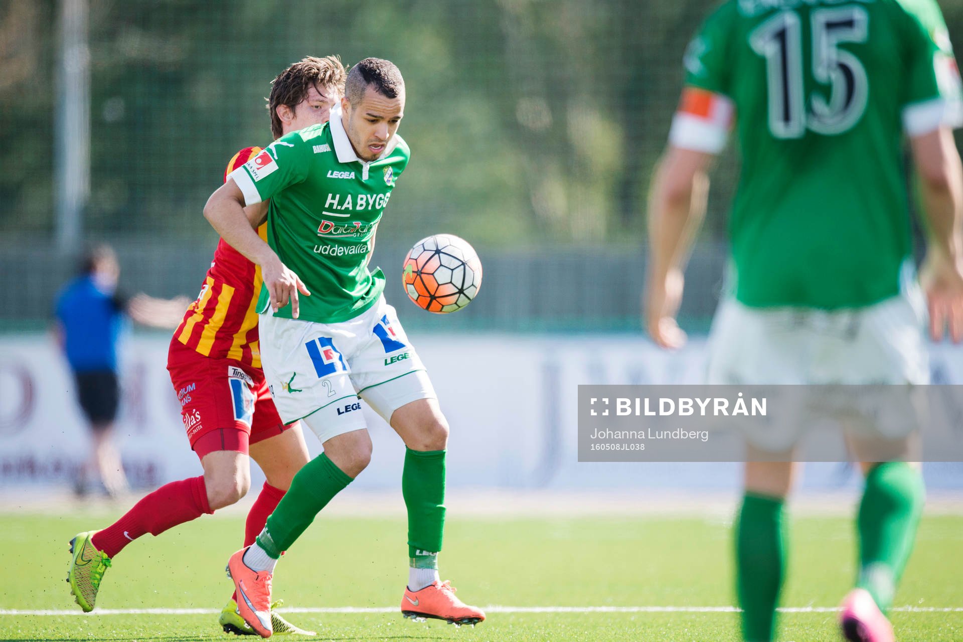 Syrianskas Robin Book och Ljungskiles Ahmed El-Amrani