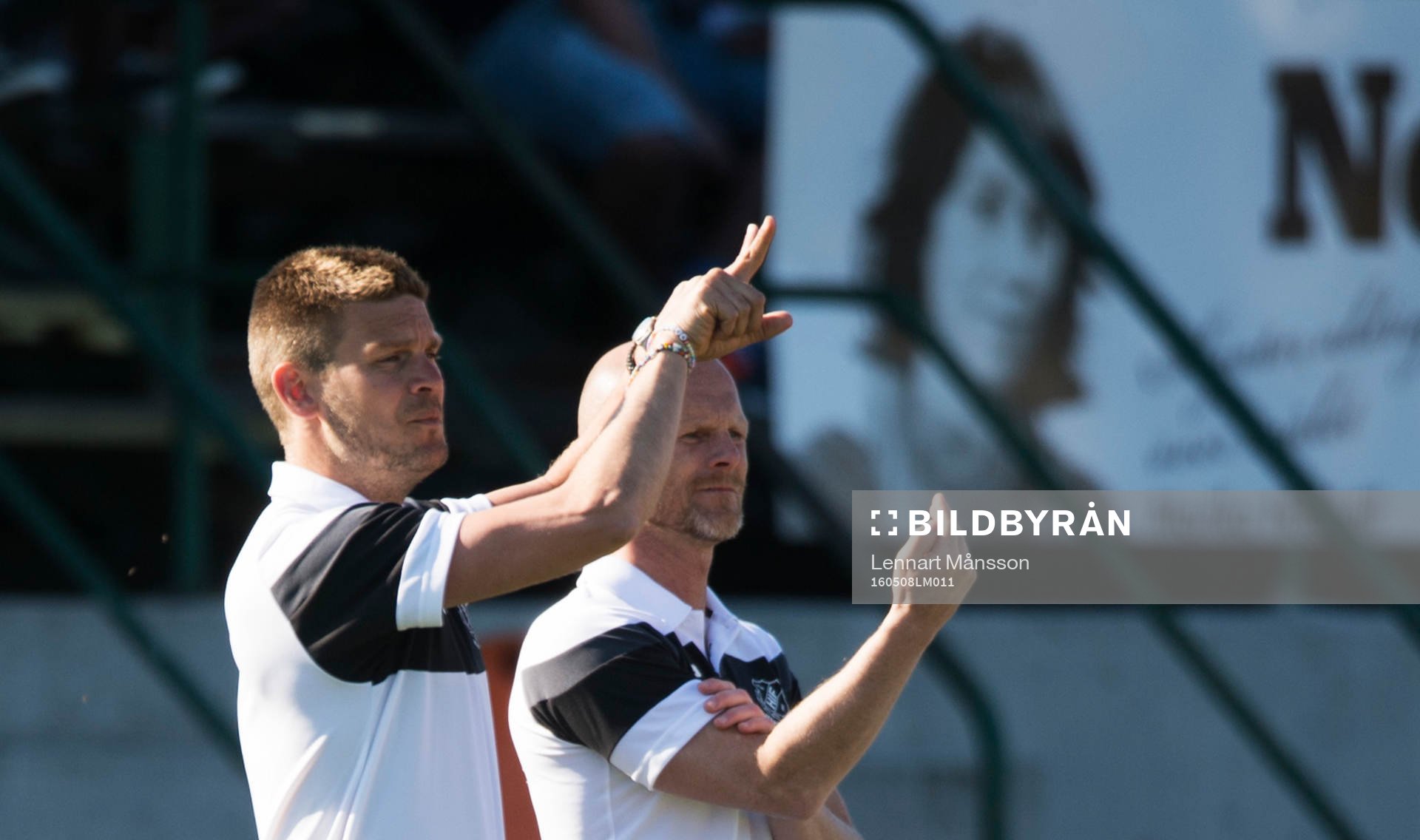 s tränarduo Dan Olofsson och Christian Karlsson ger