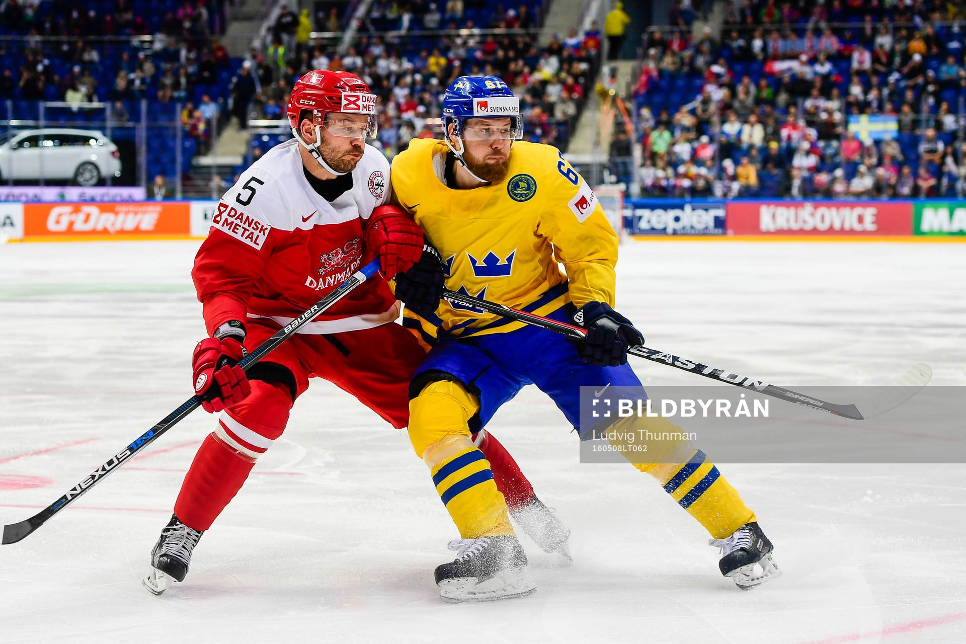 Danmarks Daniel Nielsen och Sveriges Linus Omark