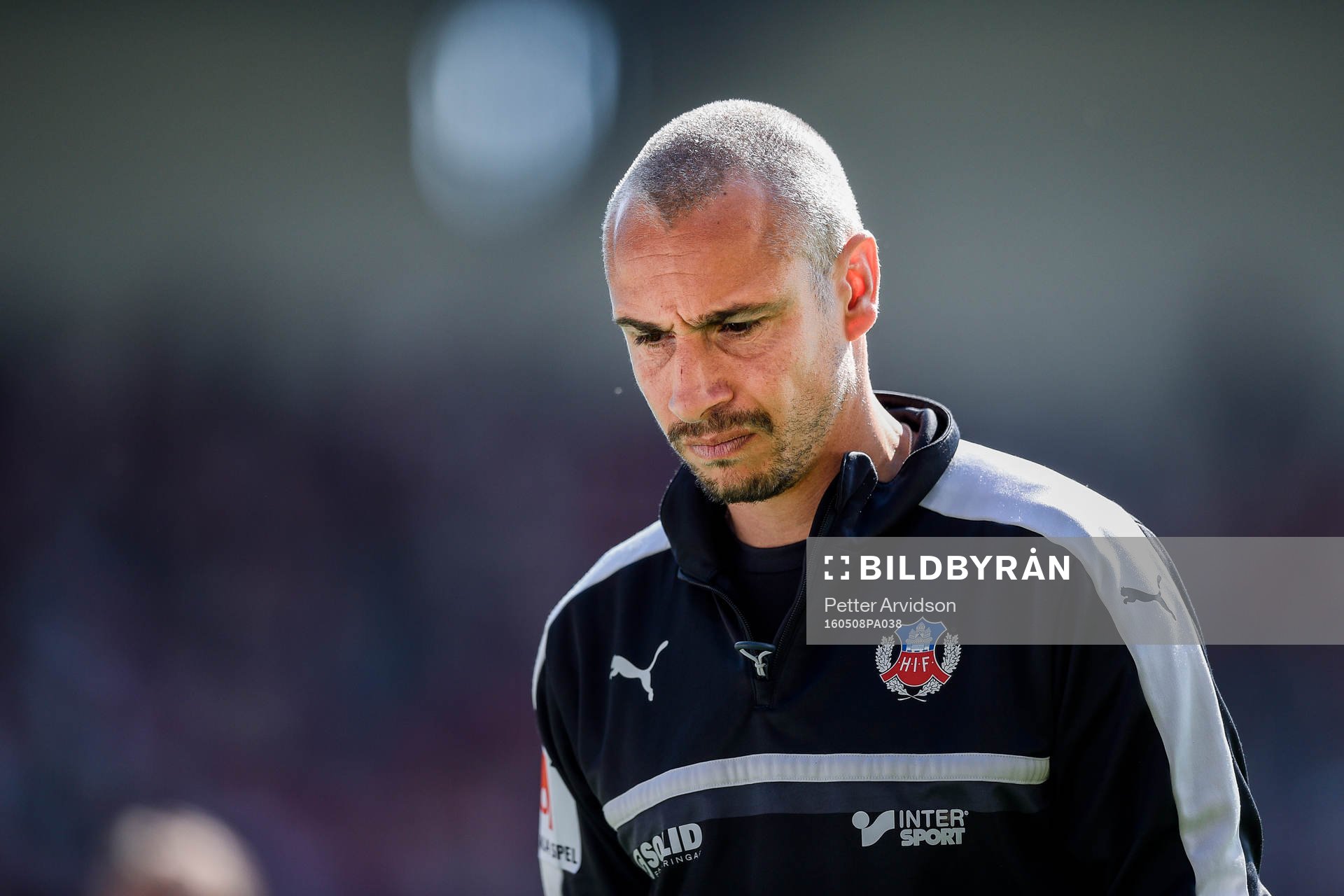 Helsingborgs manager Henrik Larsson