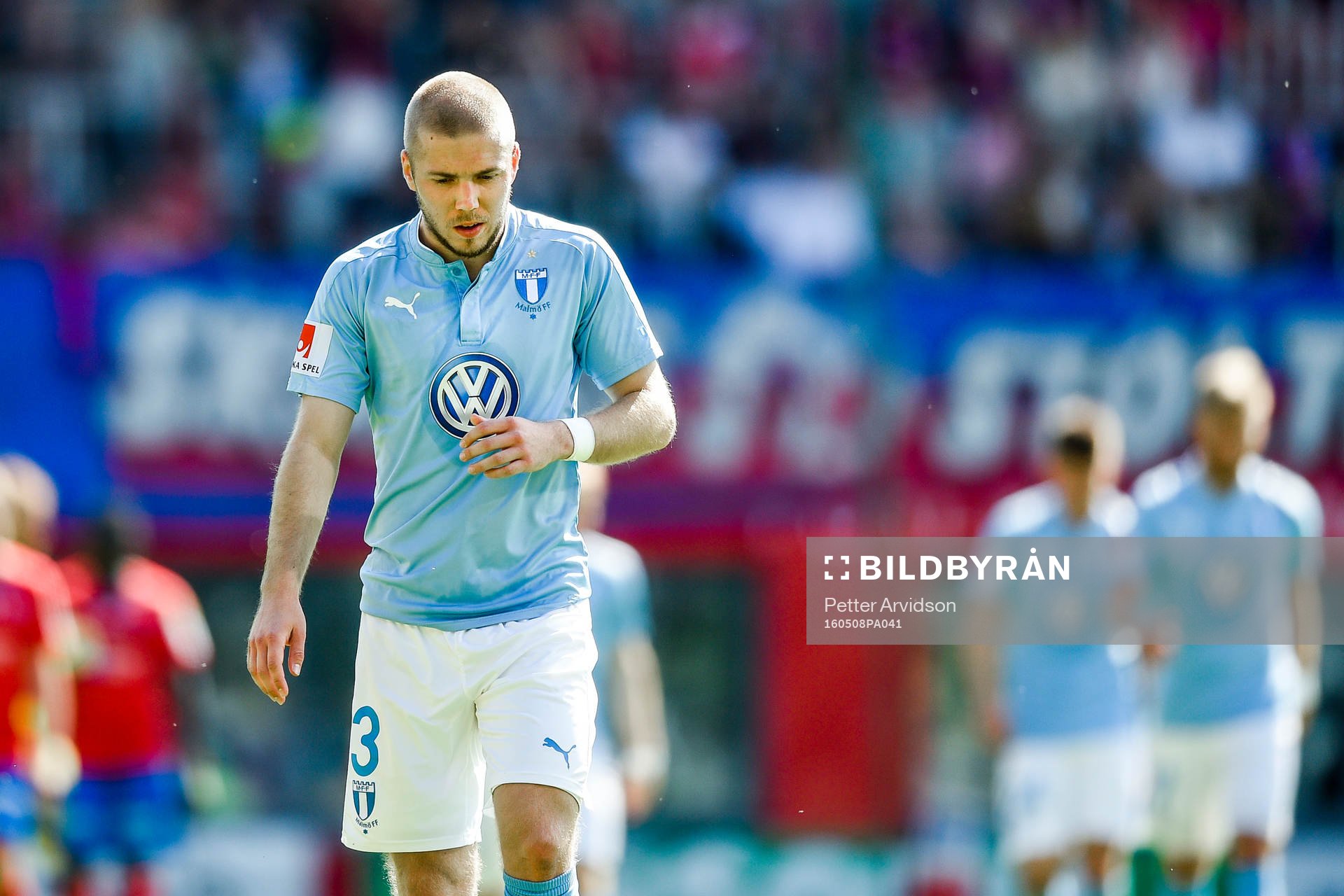 Malmö FFs Anton Tinnerholm deppar