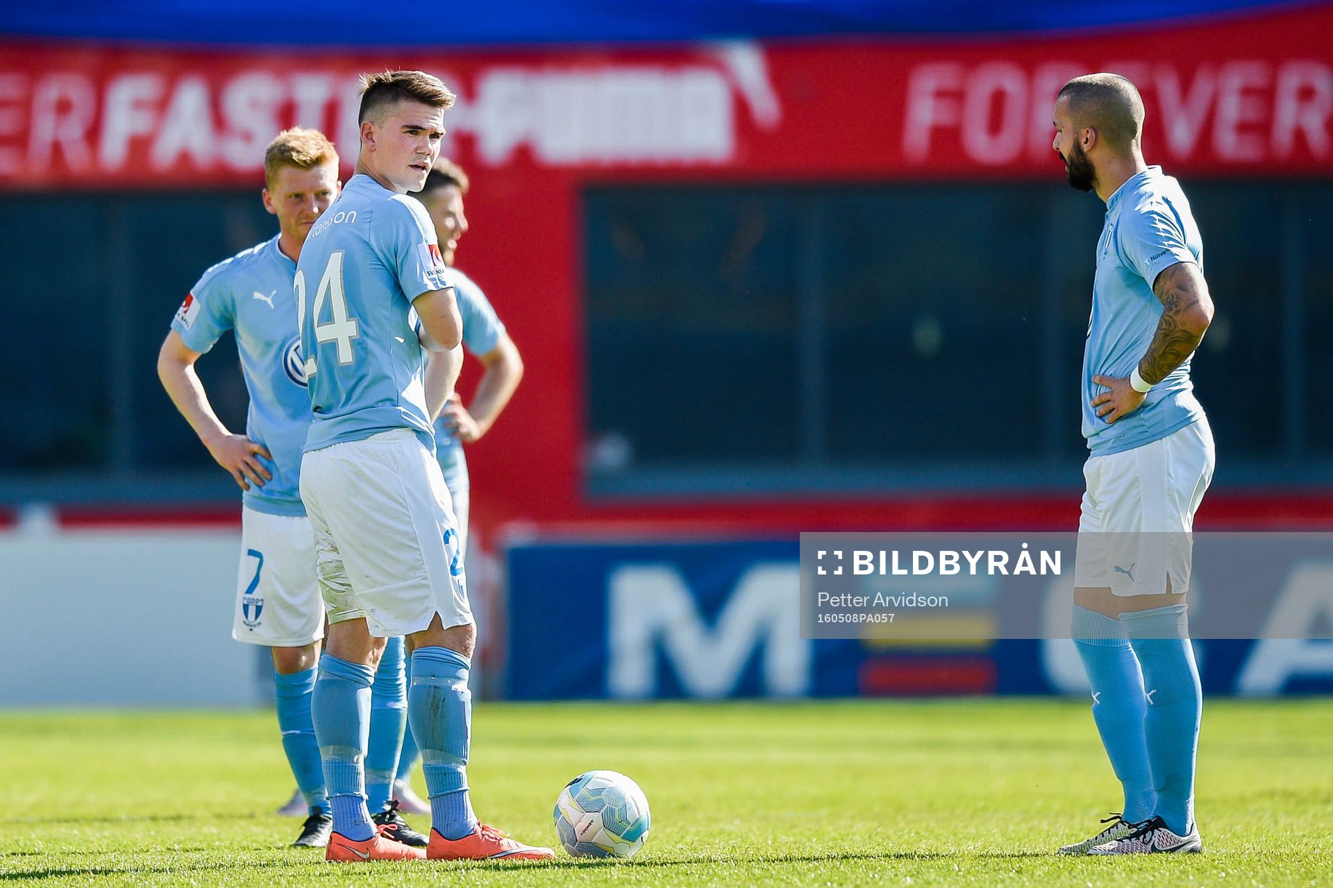 Malmö FFs Vidar Örn Kjartansson  deppar