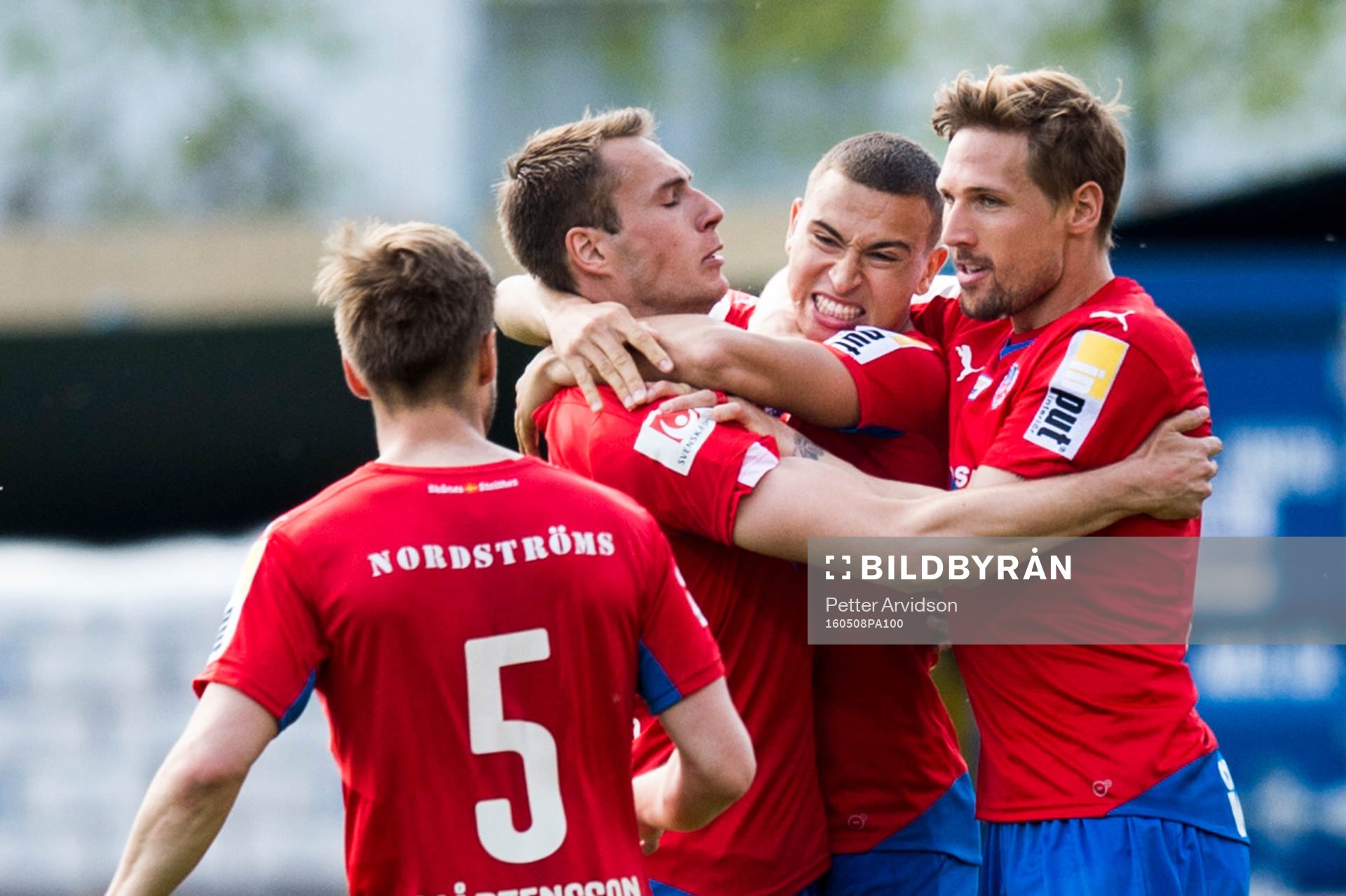 Helsingborgs Johan Mårtensson, Frederik Helstrup och