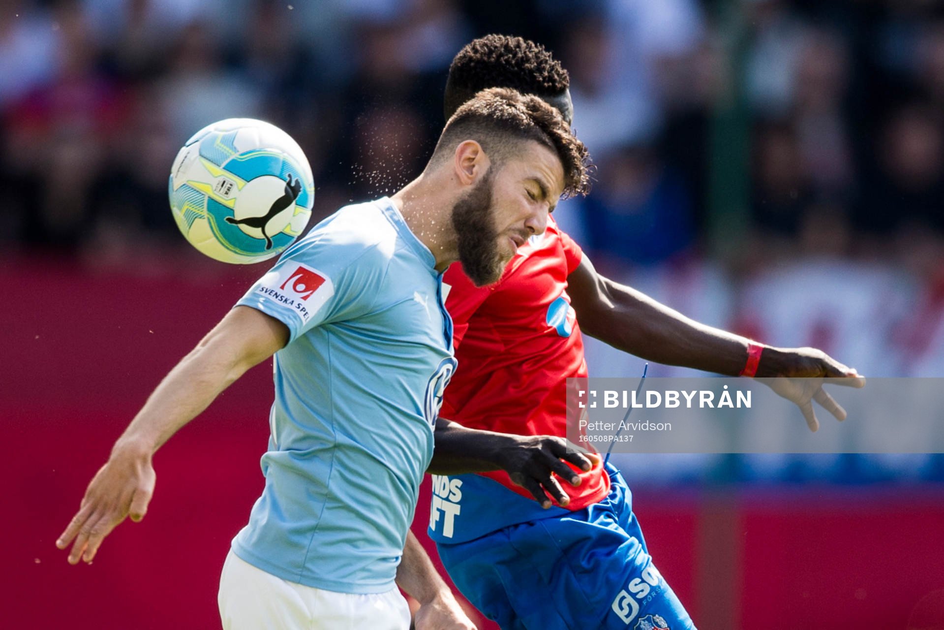 Malmö FFs Erdal Rakip och Helsingborgs Lalawélé Atakora