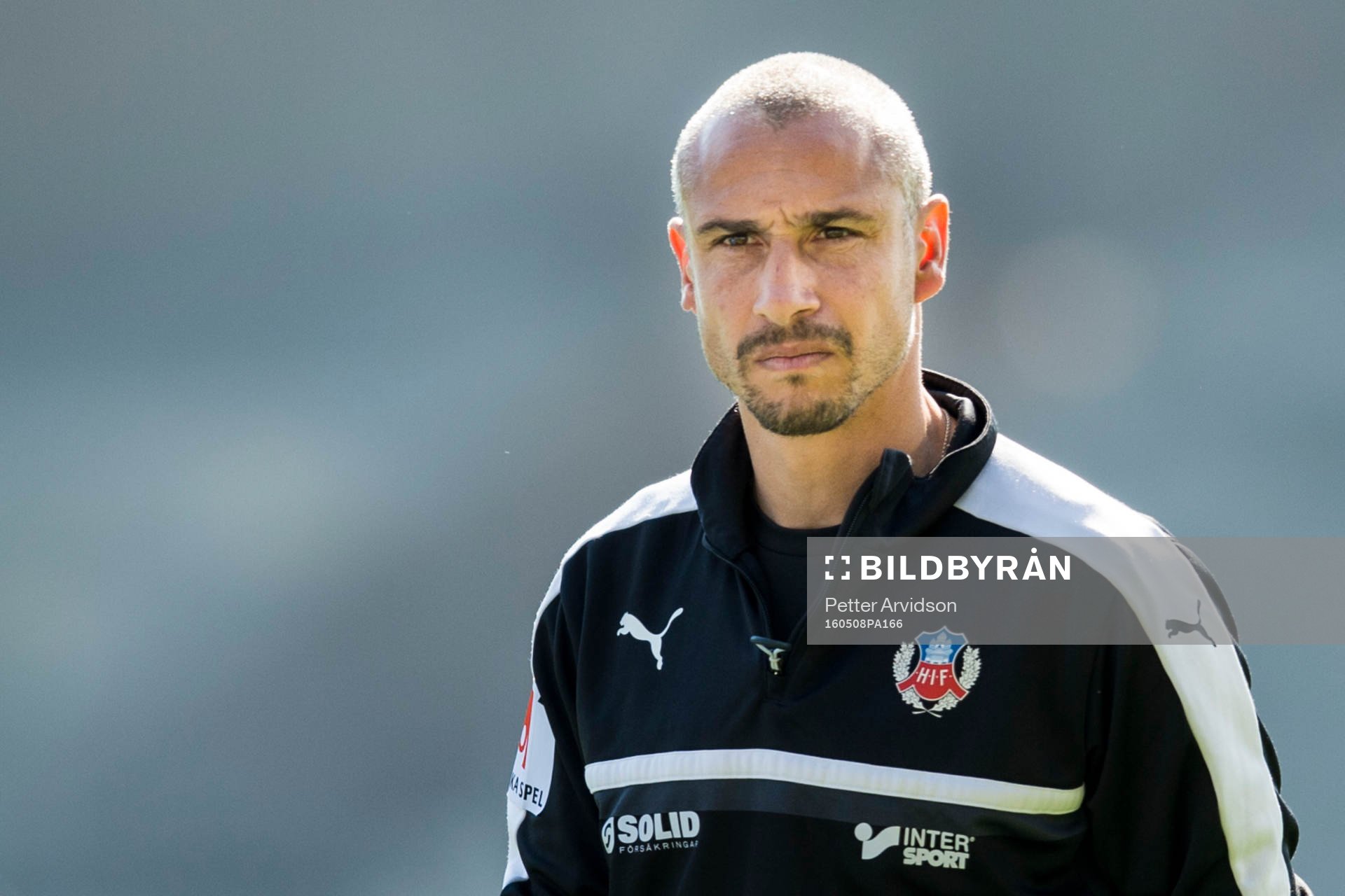Helsingborgs manager Henrik Larsson