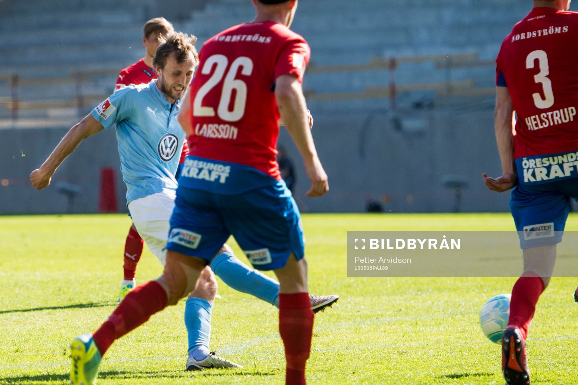 Malmö FFs Magnus Wolff Eikrem gör 2-1