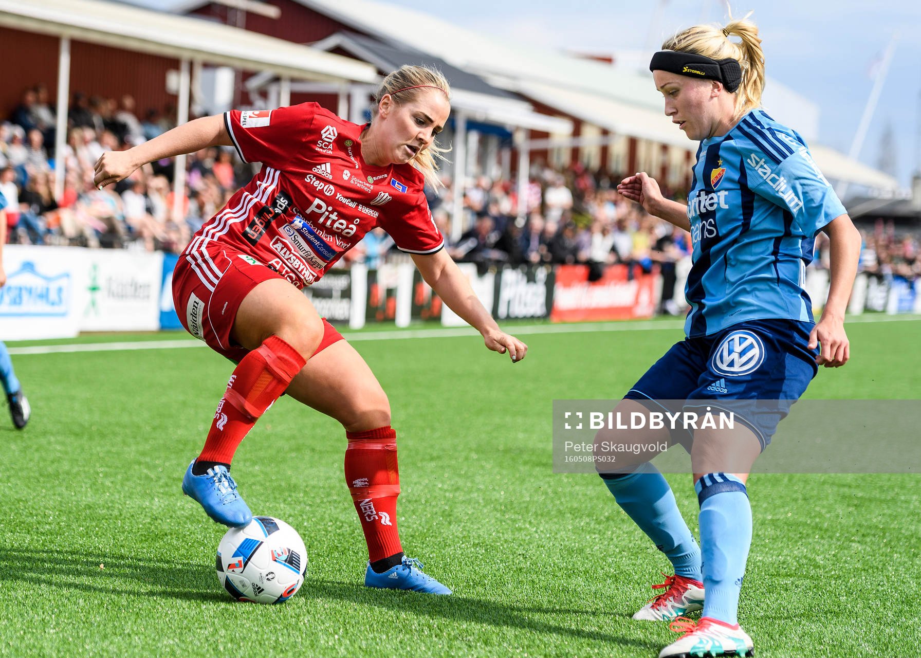 Piteås Irma Helin och Djurgårdens Annika Kukkonen
