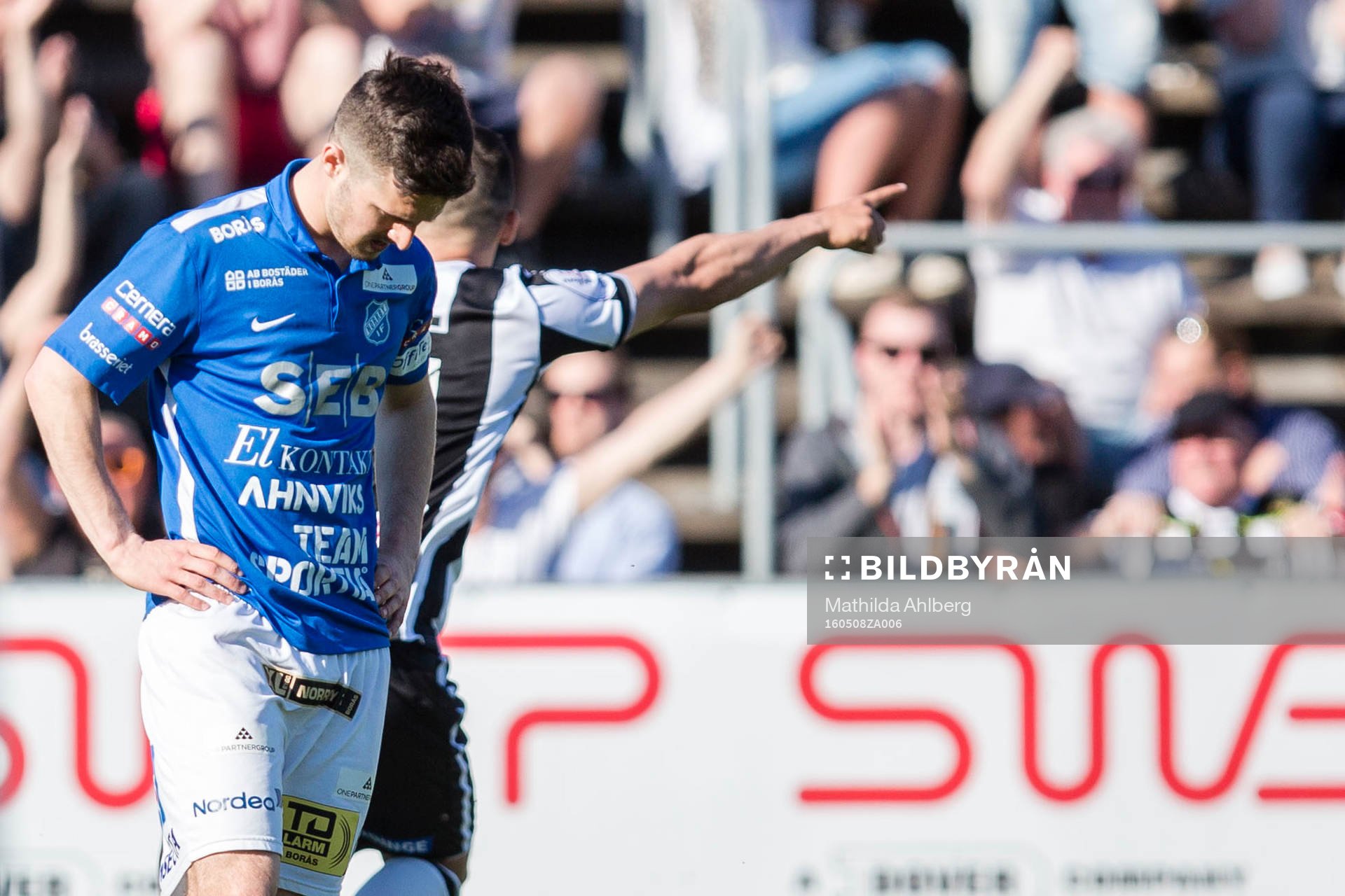 Norrbys spelare deppar samtidigt som Landskronas spelare