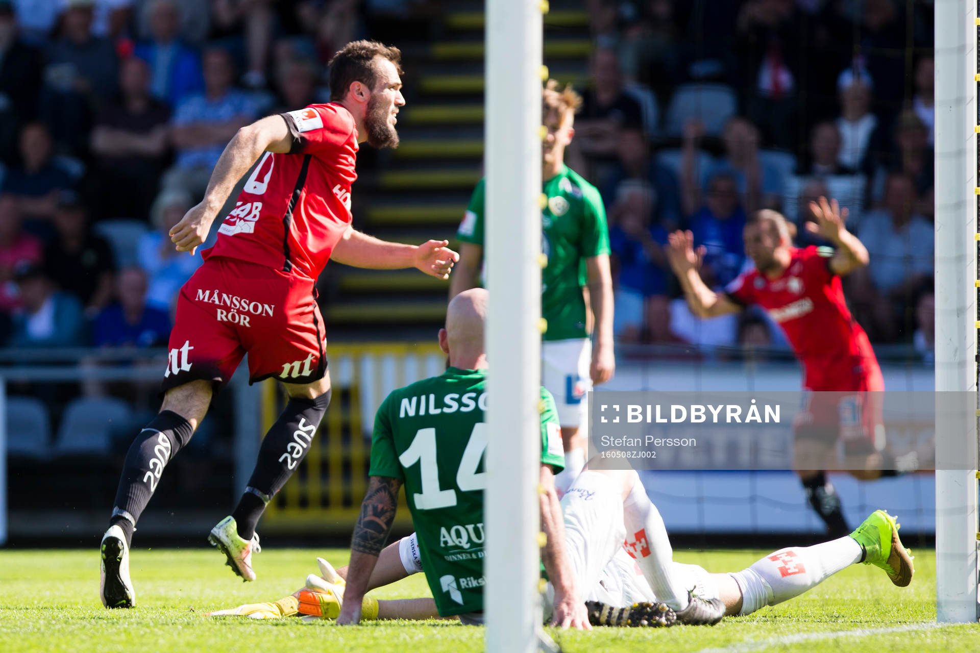 Norrköpings Emir Kujovic gör 0-2