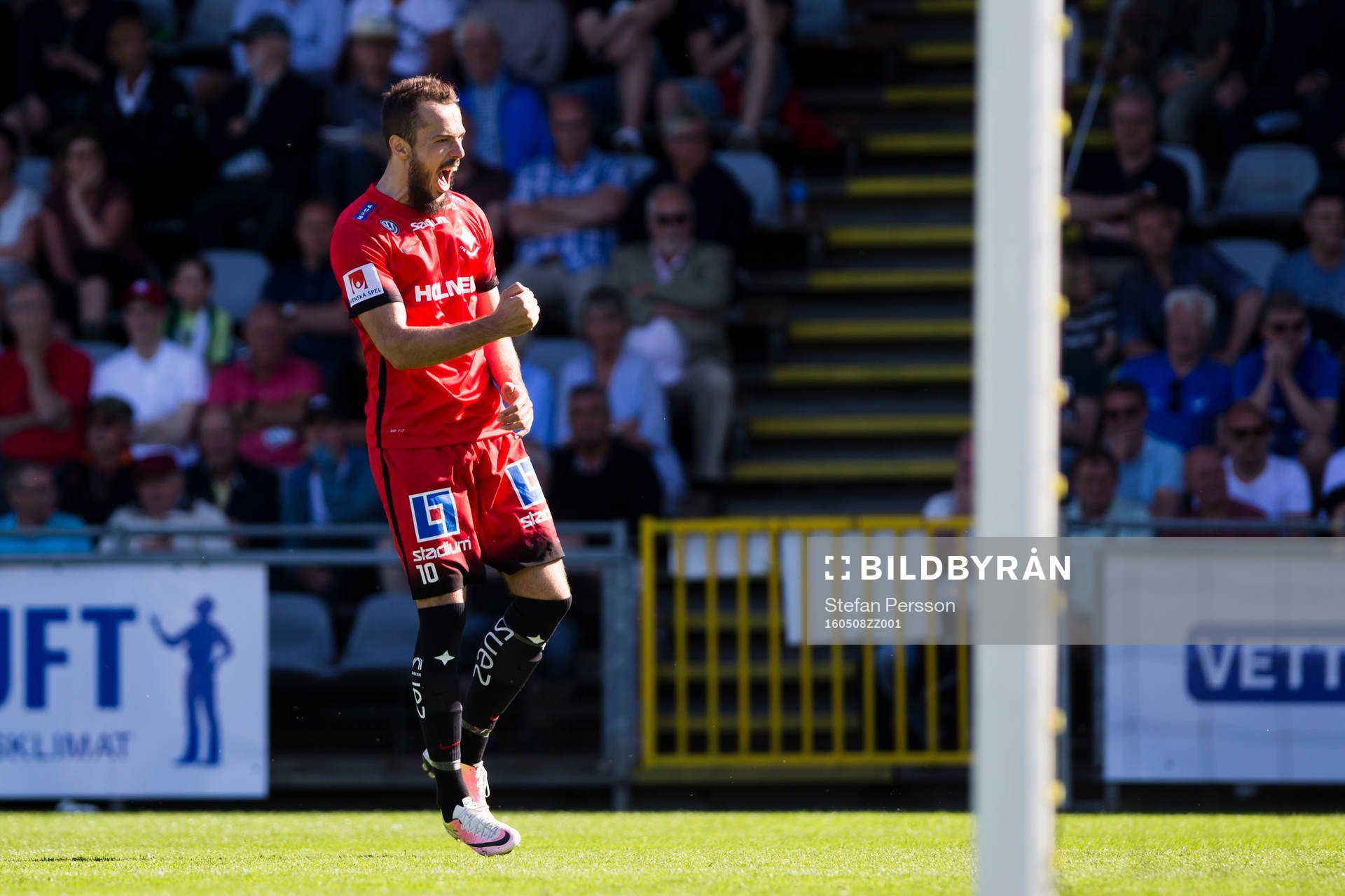 Norrköpings Emir Kujovic jublar