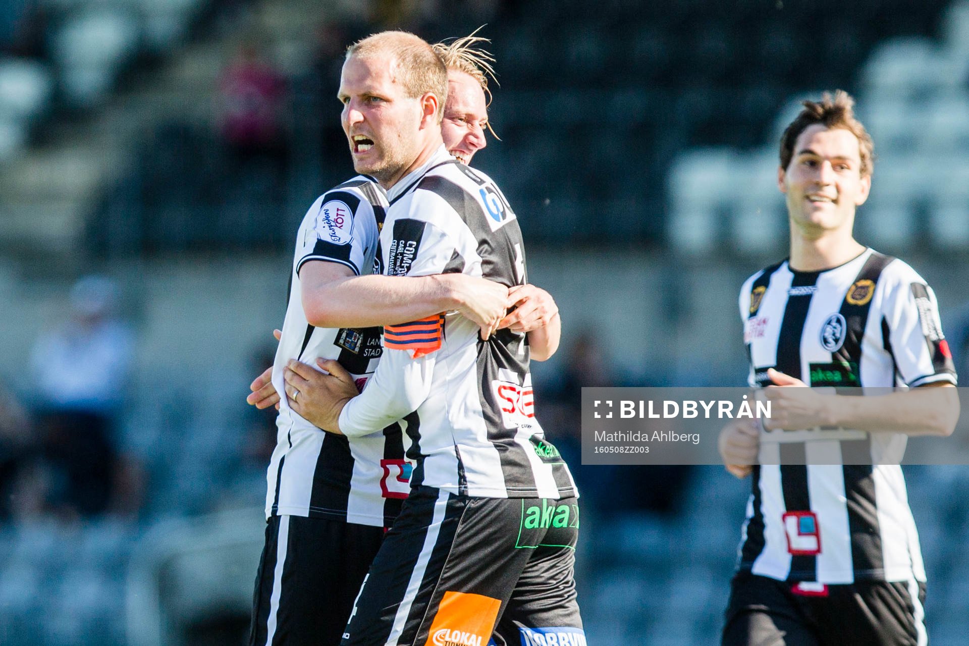 Landskronas Mikael Dahlgren jublar