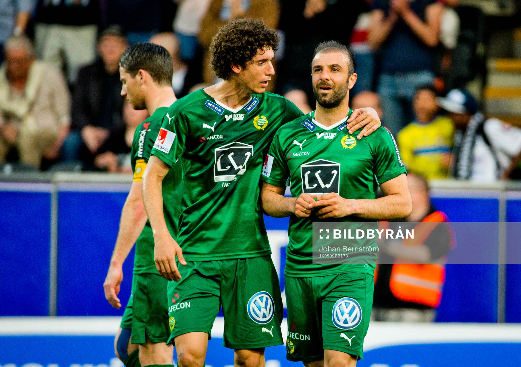 Hammarbys Romulo Cabral Pereira Pinto och Kennedy