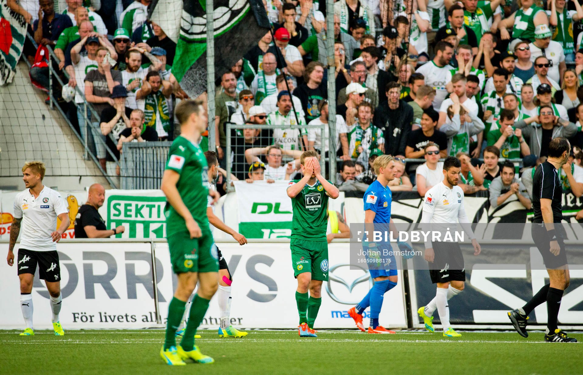 Hammarbys Erik Israelsson deppar