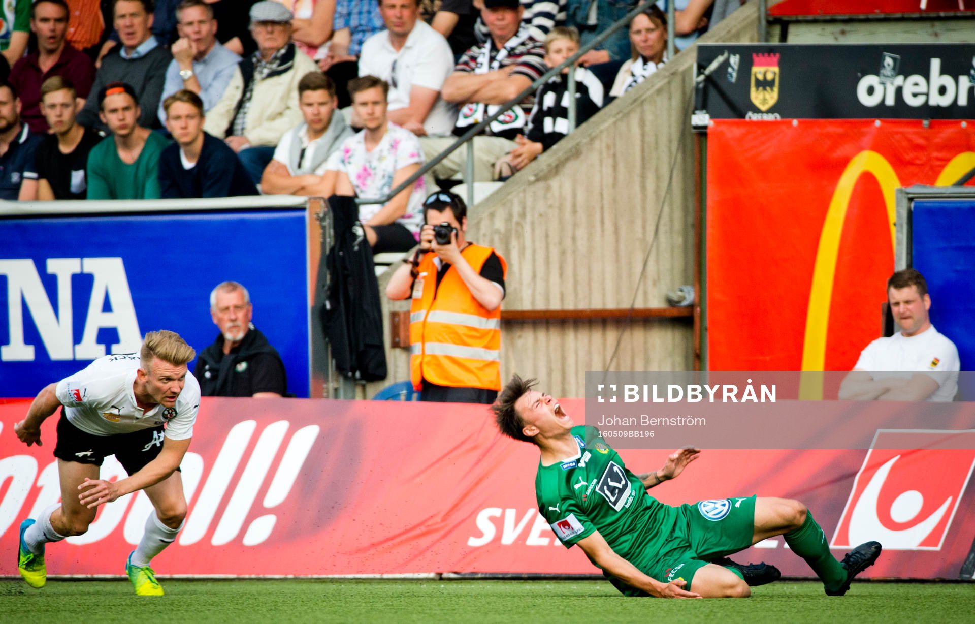 Hammarbys Melker Hallberg deppar
