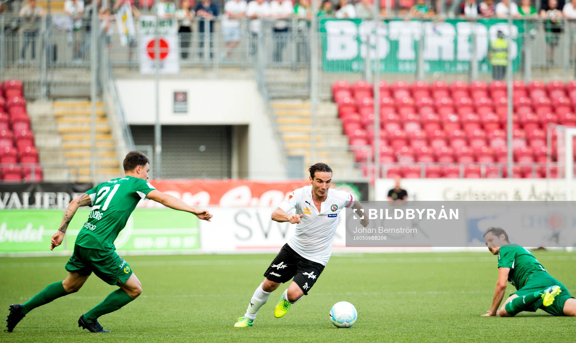 Örebros Nordin Gerzic och Hammarbys Melker Hallberg