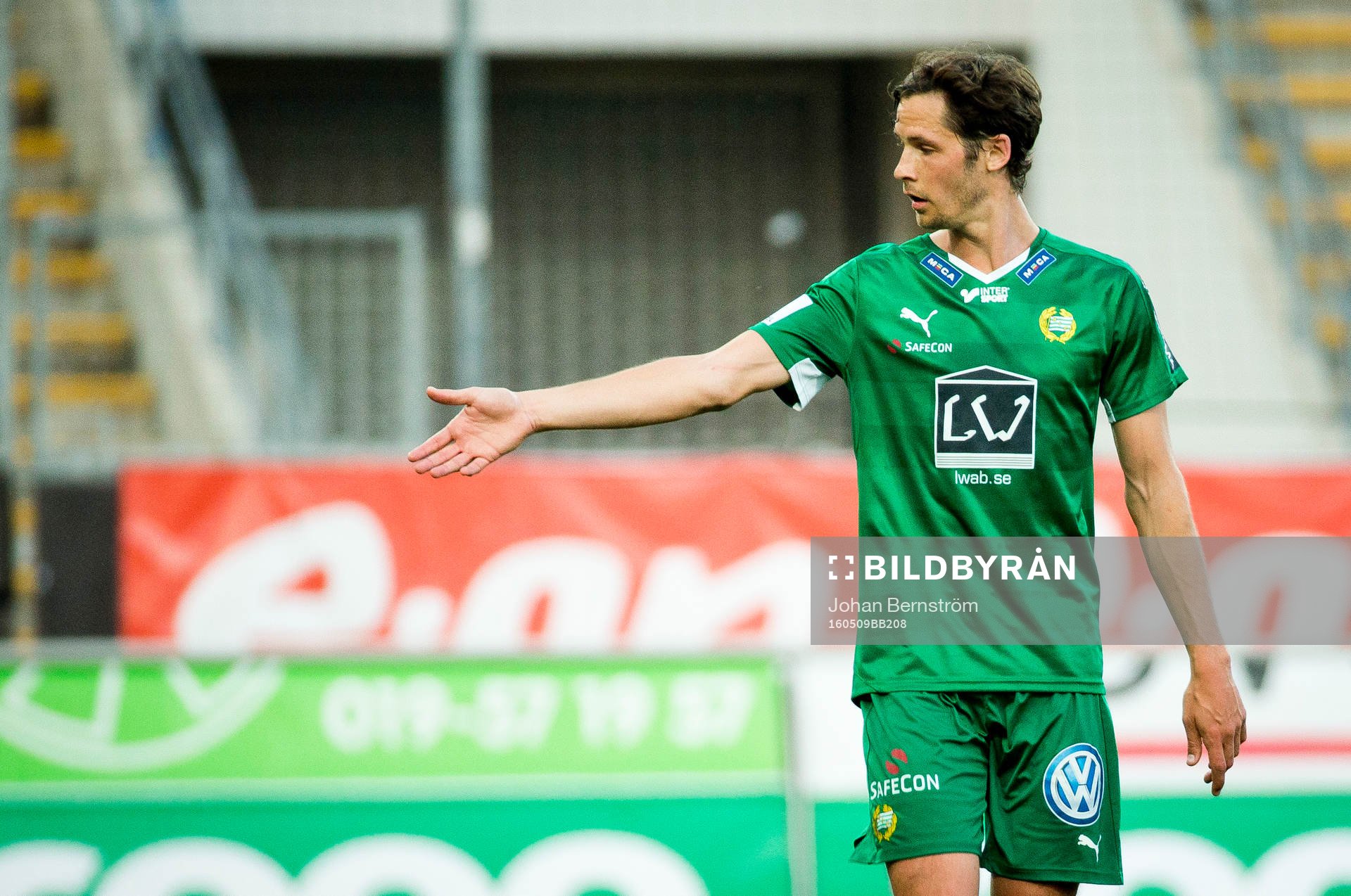 Hammarbys Philip Haglund deppar