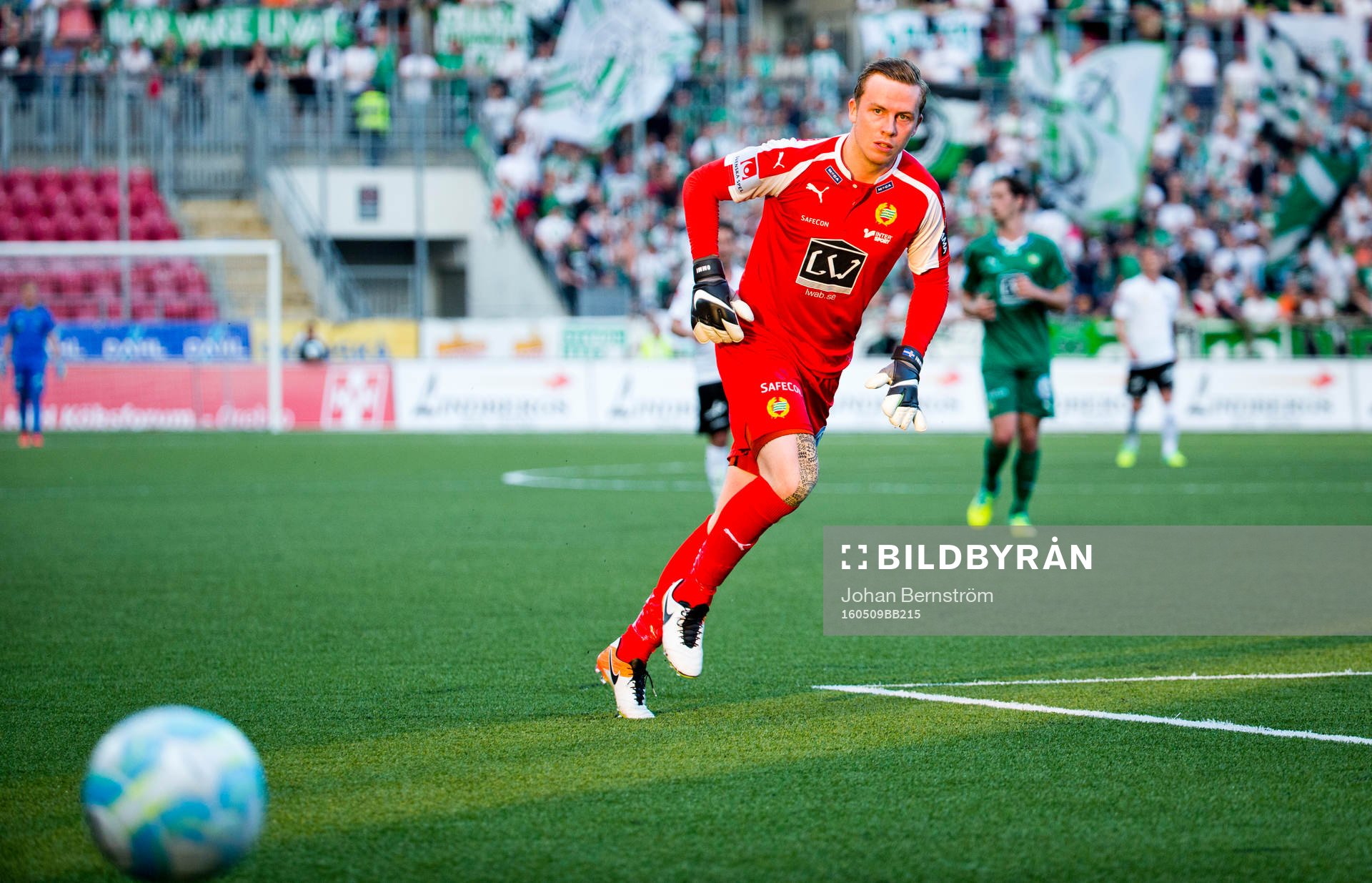 Hammarbys målvakt Ögmundur Kristinsson
