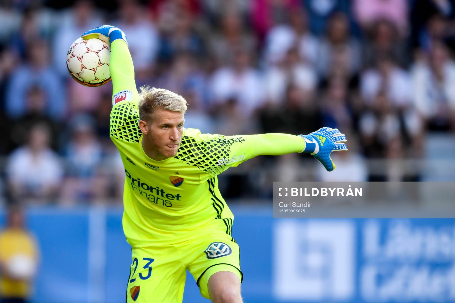 Djurgårdens målvakt Hampus Nilsson
