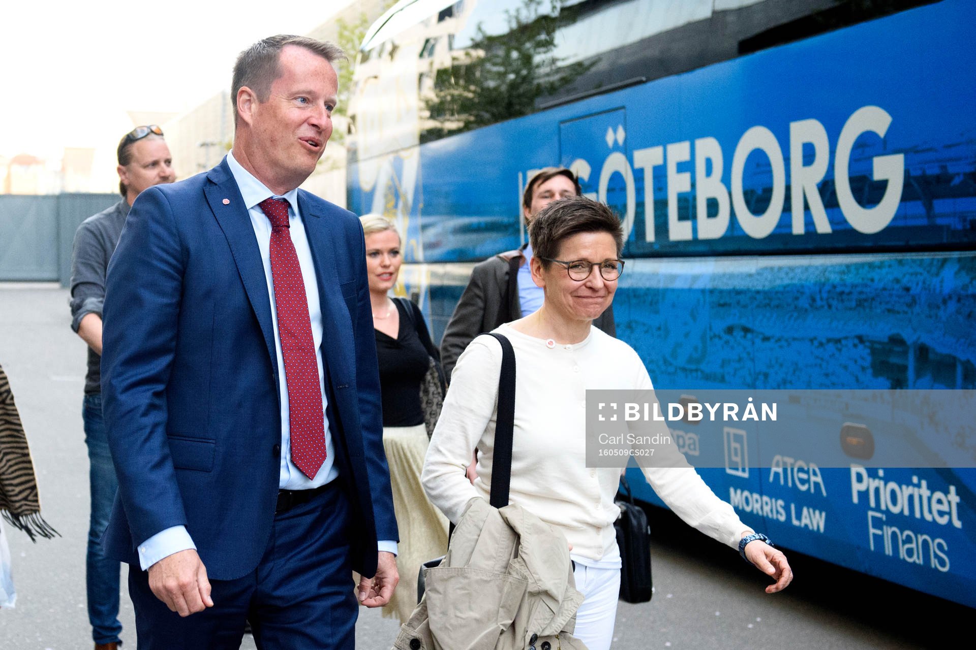 Sveriges inrikesminister Anders Ygeman och Göteborgs