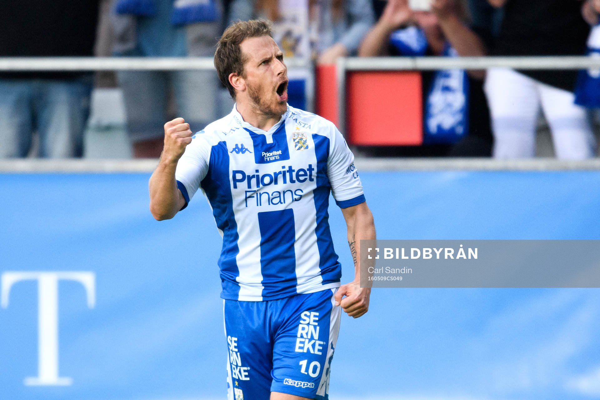 IFK Göteborgs Tobias Hysén jublar