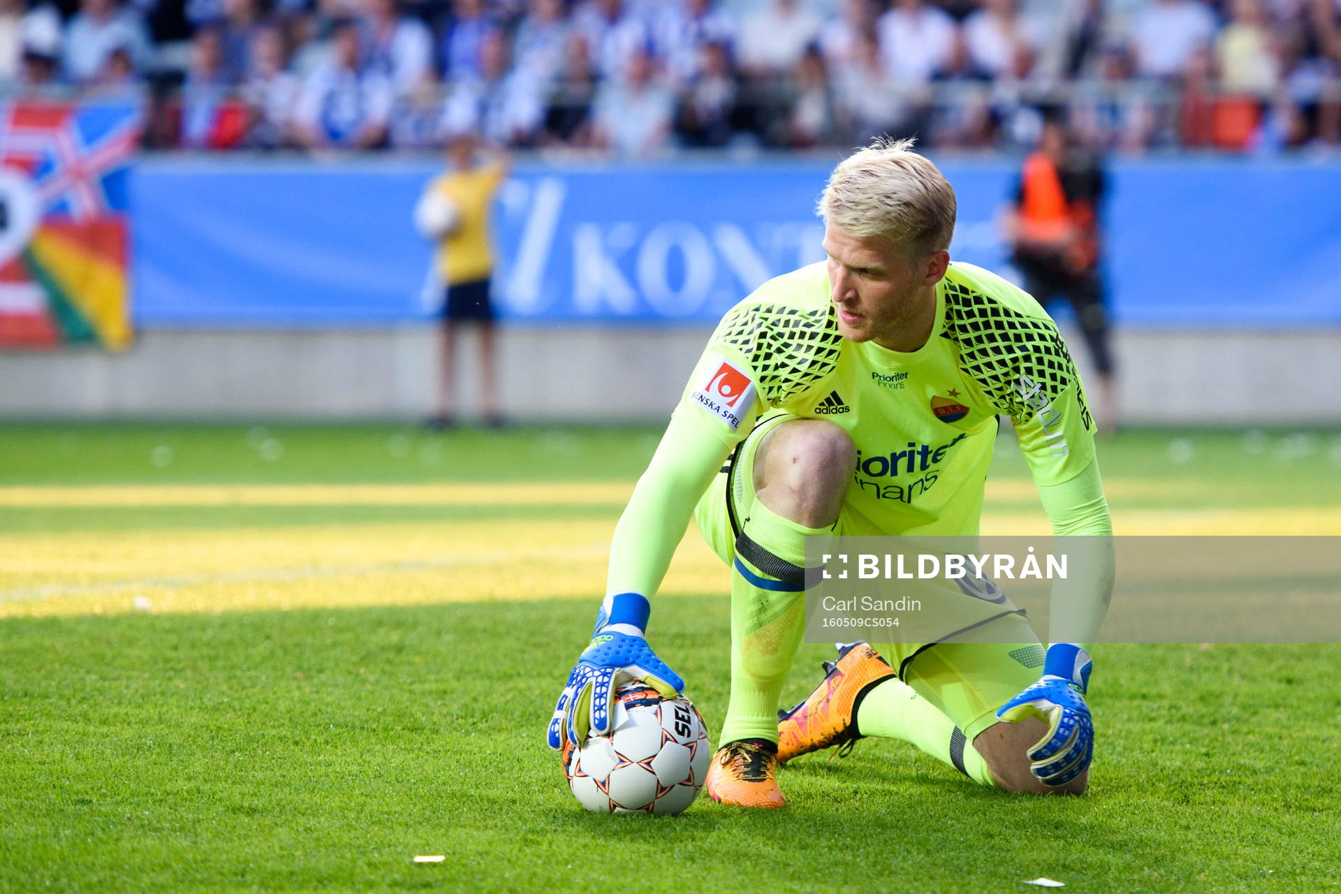 Djurgårdens målvakt Hampus Nilsson