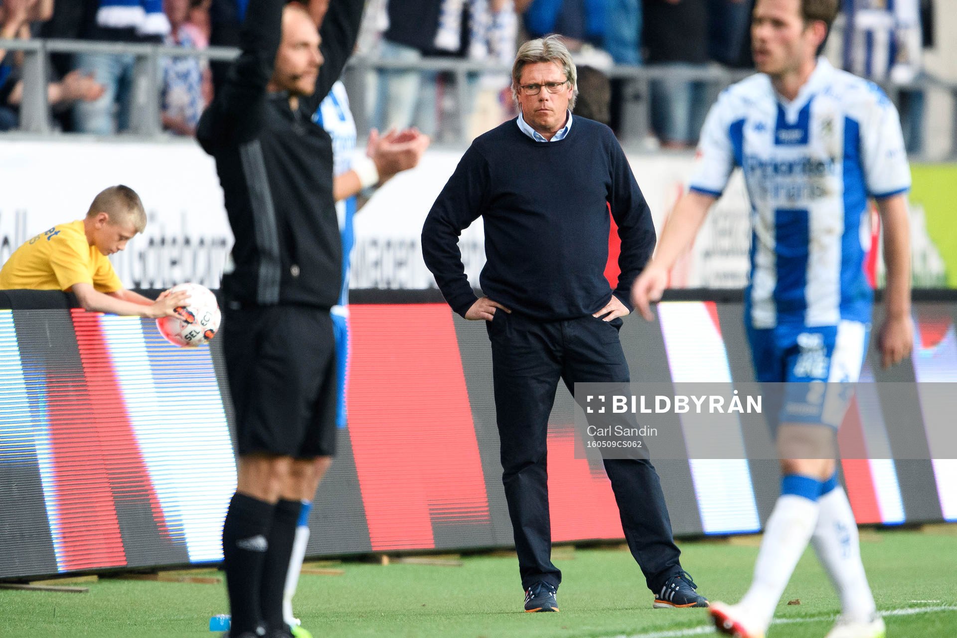 Djurgårdens tränare Per Olsson deppar