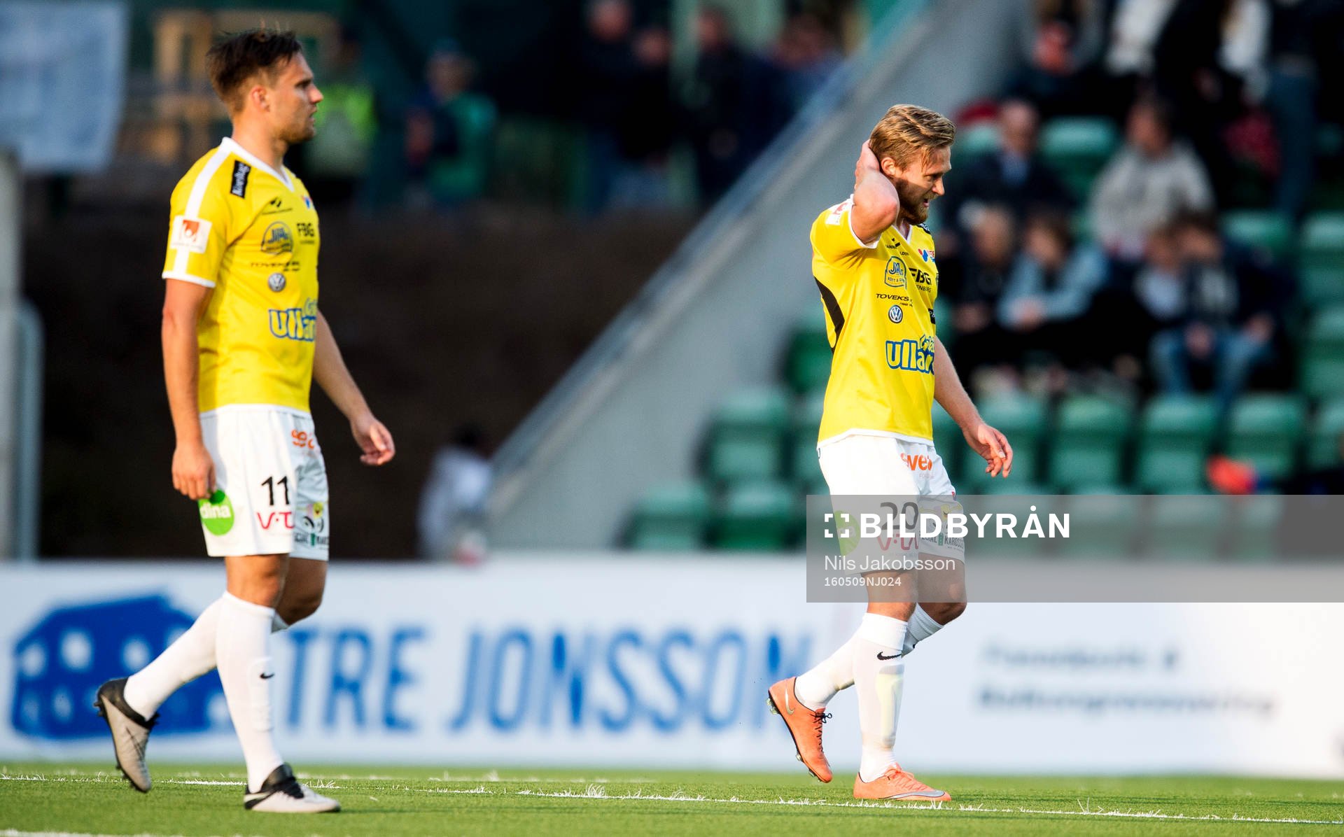Falkenbergs Johannes Vall och Akseli Pelvas deppar