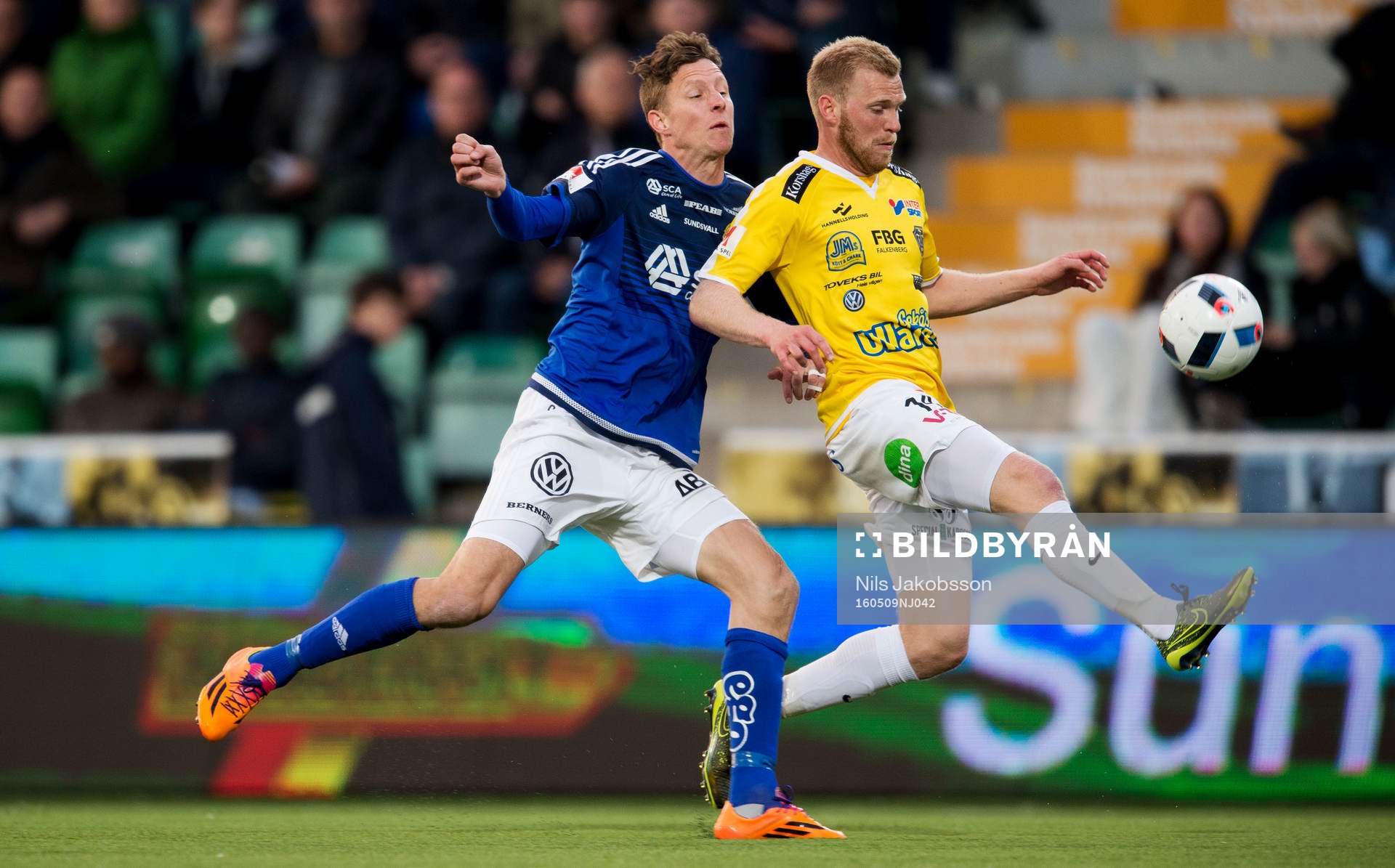 Sundsvalls Johan Eklund och Falkenbergs Per Karlsson