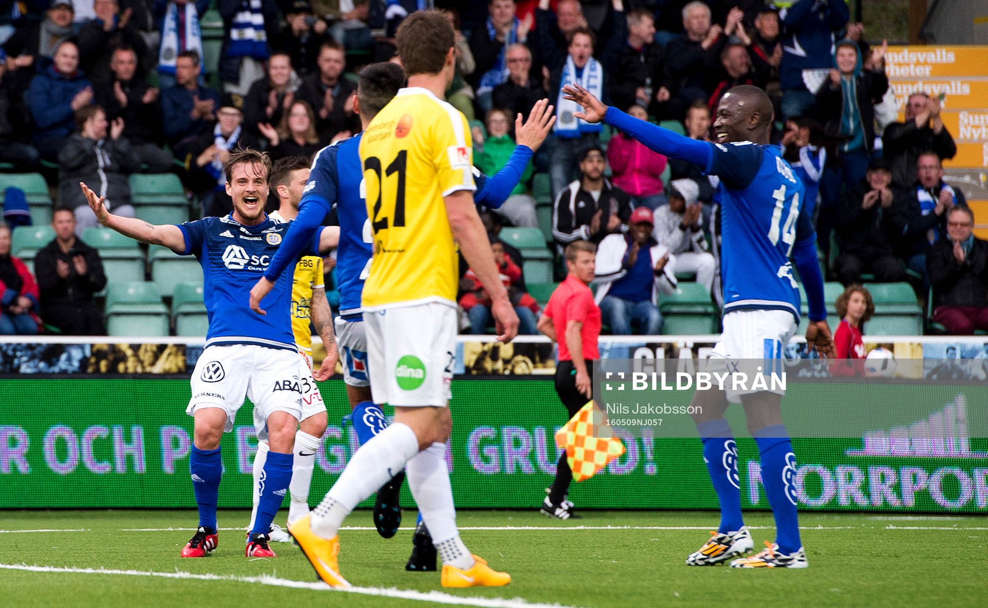 Sundsvalls Eric Larsson jublar