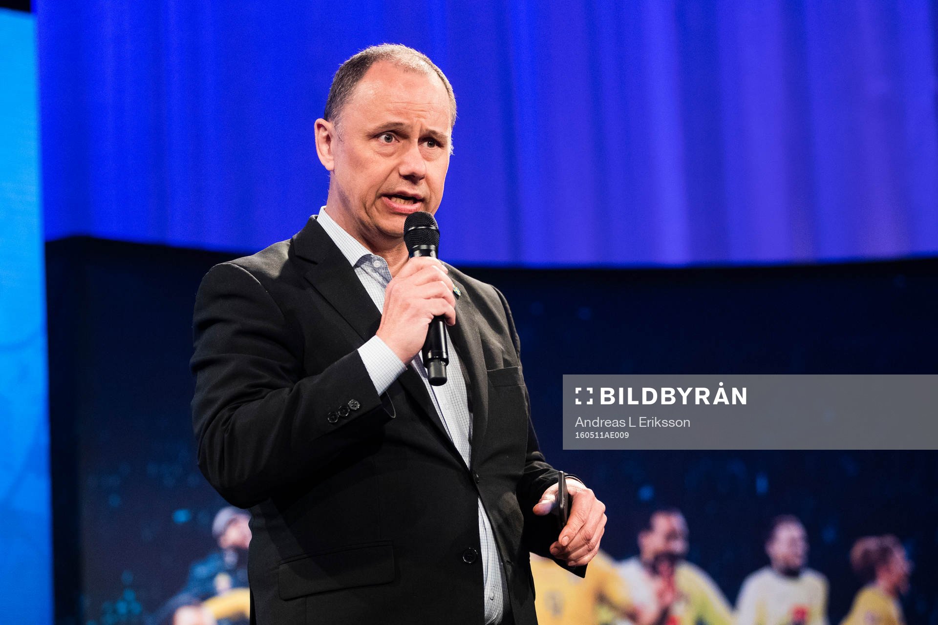Sveriges presschef Niklas Bodell