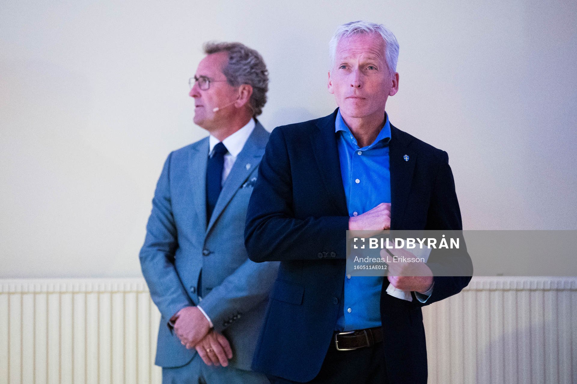 Sveriges förbundskapten Erik Hamrén och Svenska