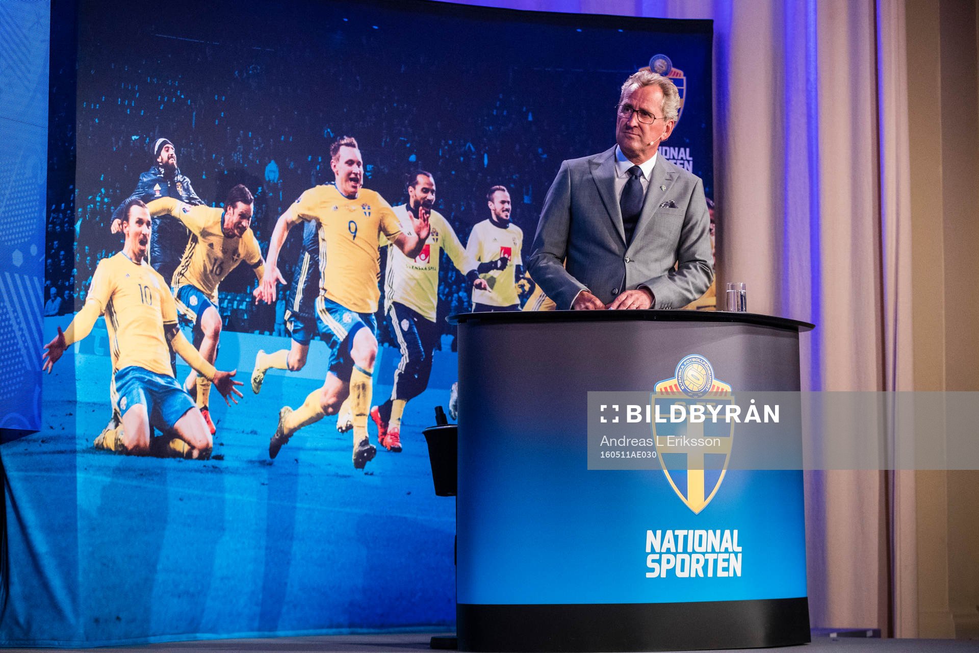 Sveriges förbundskapten Erik Hamrén