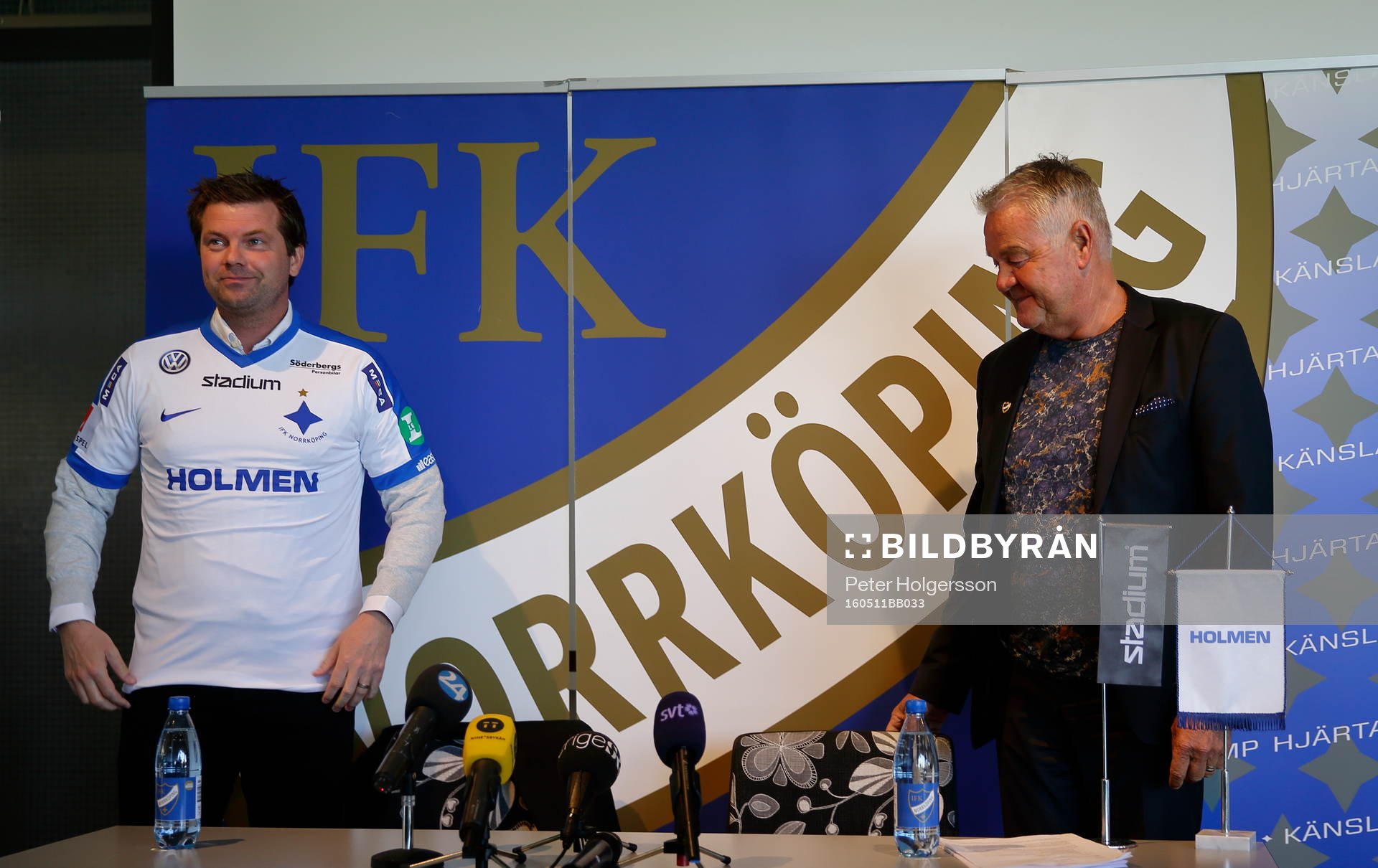 Ny tränare Jens Gustafsson har dragit på sig tröjan
