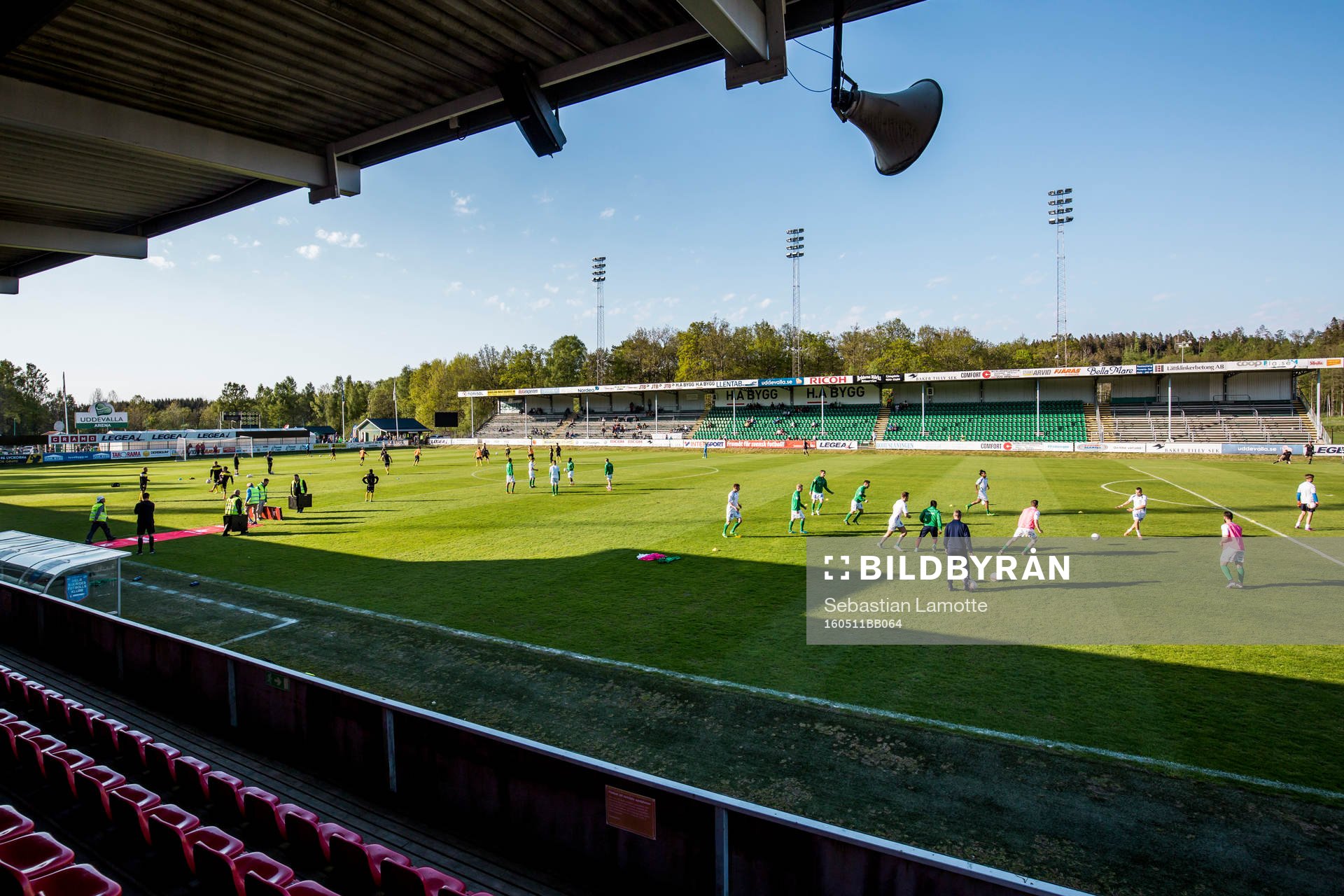 Exteriör på Uddevalla Arena