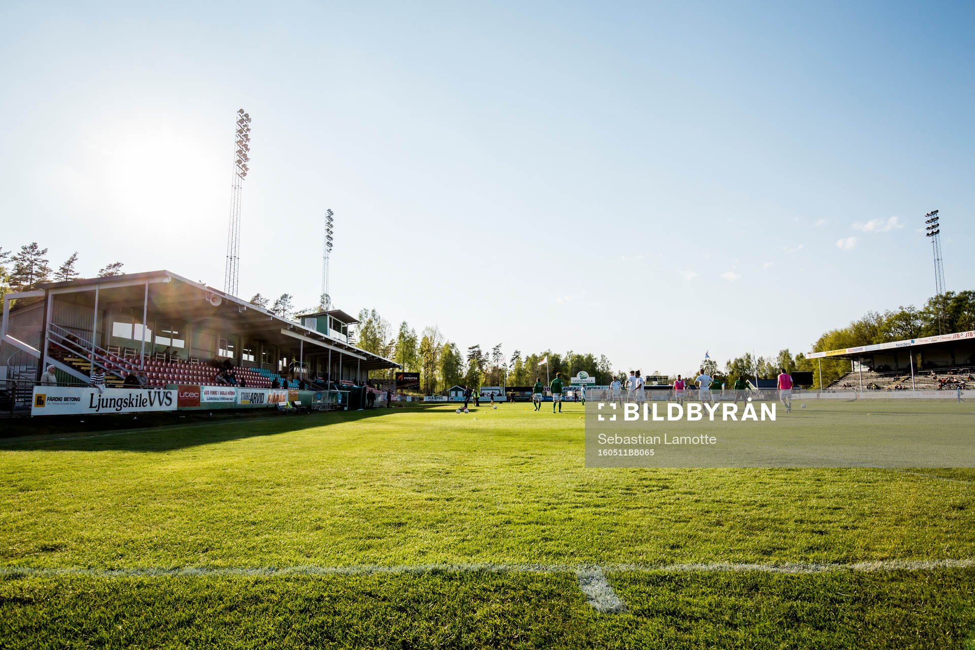 Exteriör på Uddevalla Arena