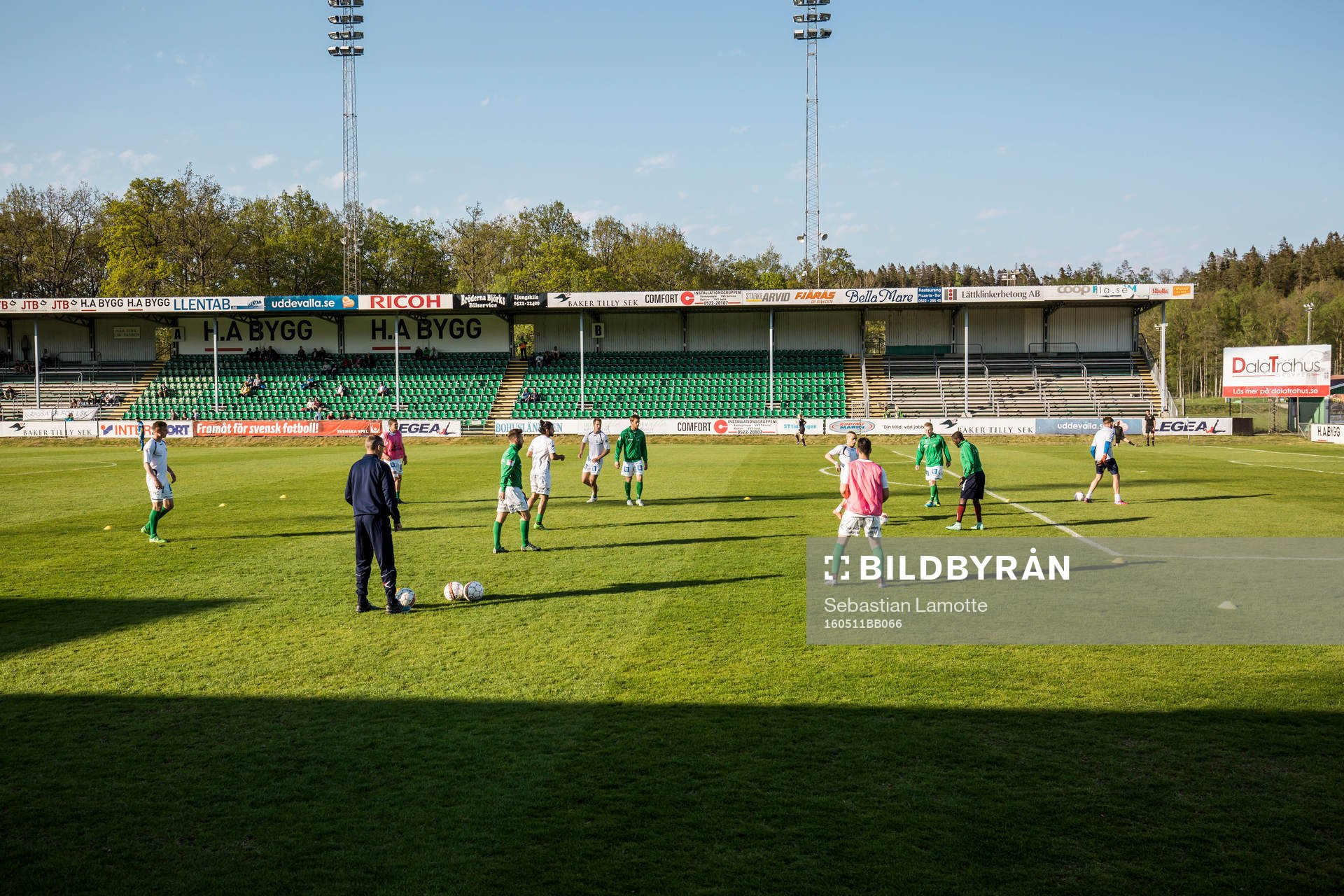 Exteriör på Uddevalla Arena