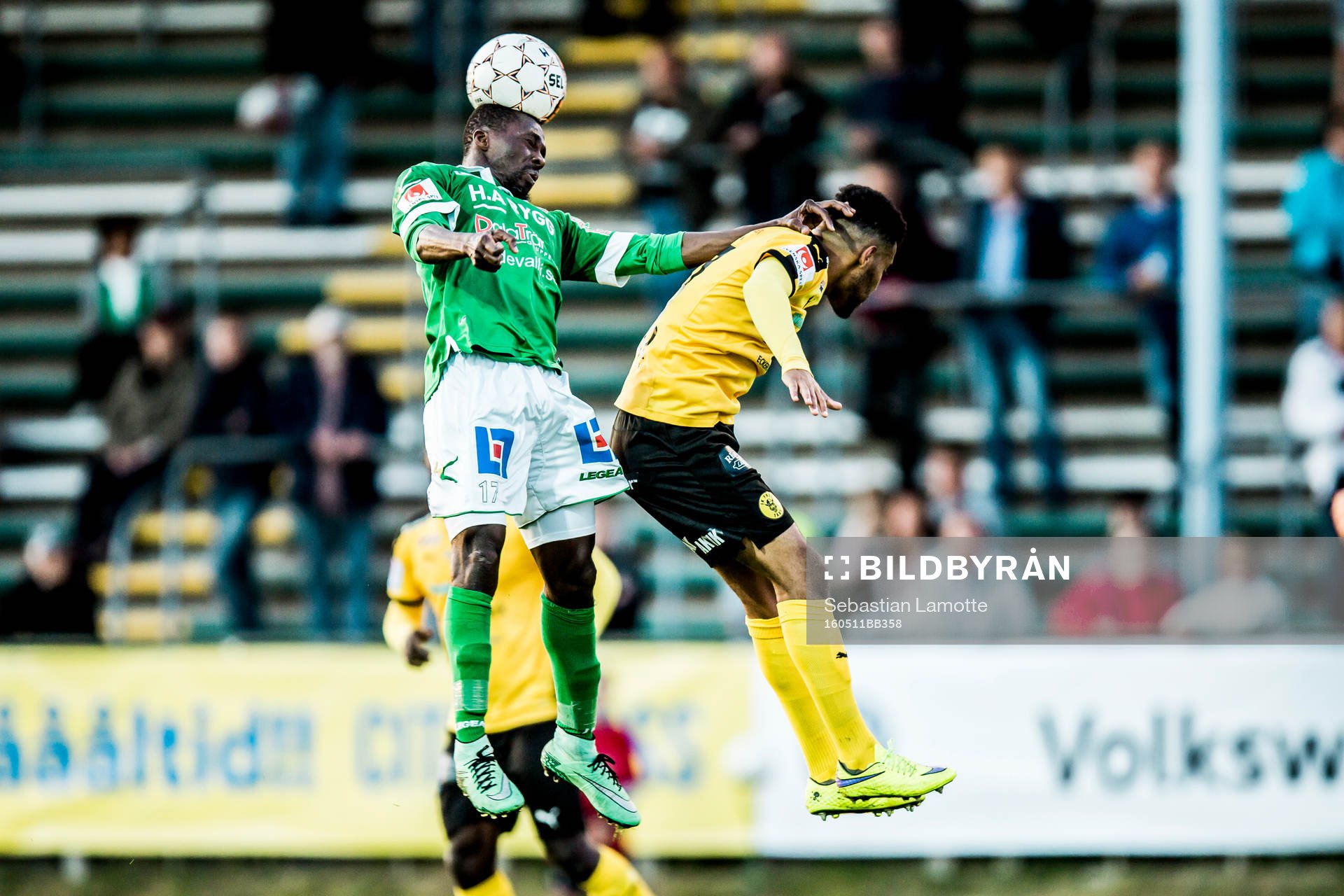 Ljungskiles Yussif Chibsah och Frejs Yonathan Getachew